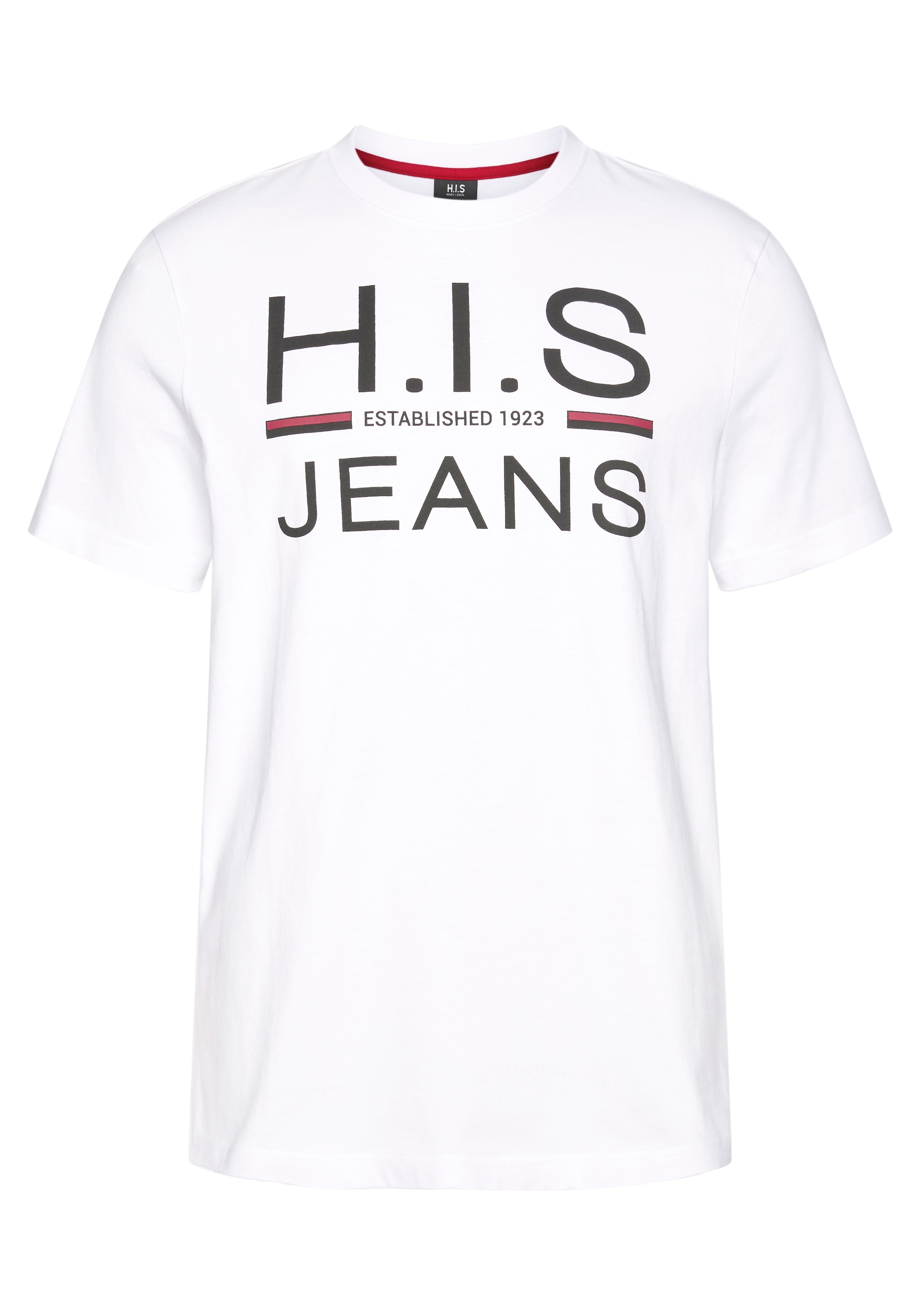 H.I.S Rundhalsshirt, (Packung, 2er-Pack)