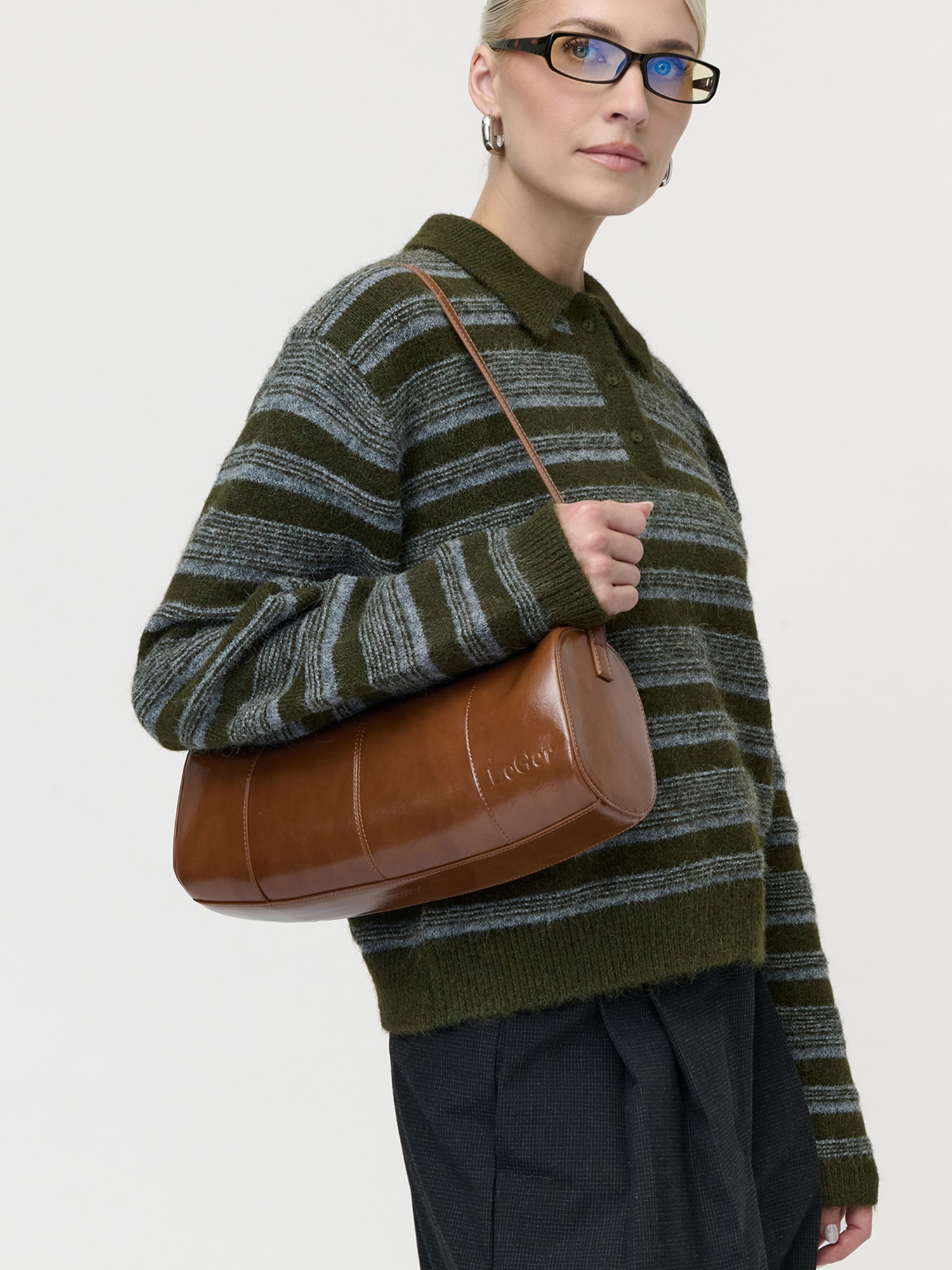 LeGer Hobo »Yven Bag« Damen Tragetasche mit Schulterriemen