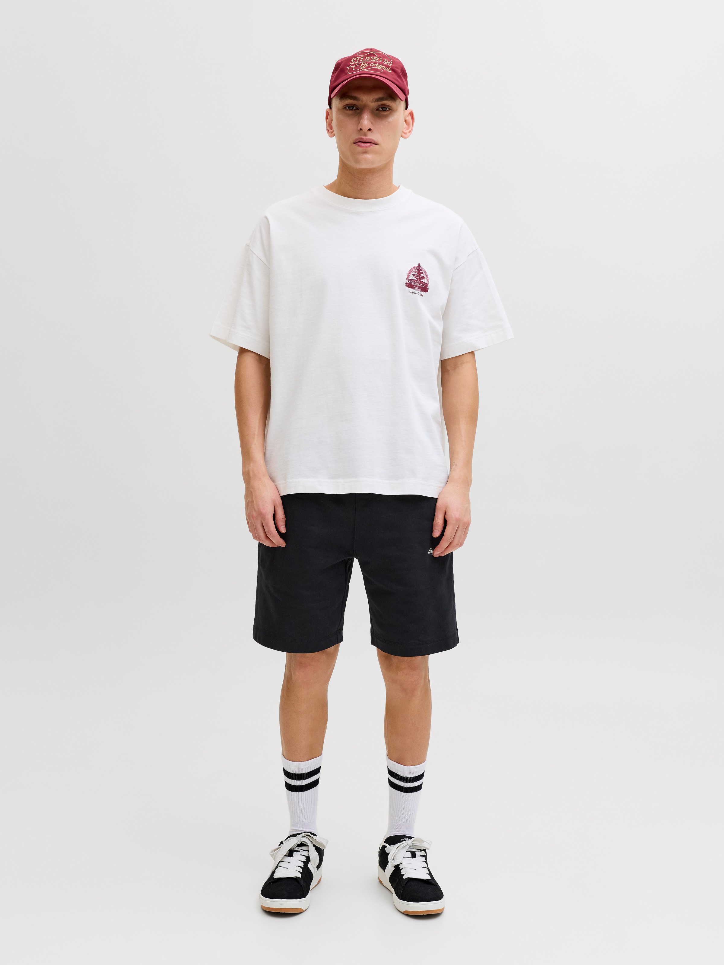 Jack & Jones Sweatshorts »JPSTKARL NORREBRO SWEAT SHORTS REG SN«  Baumwollmischung, relaxed fit