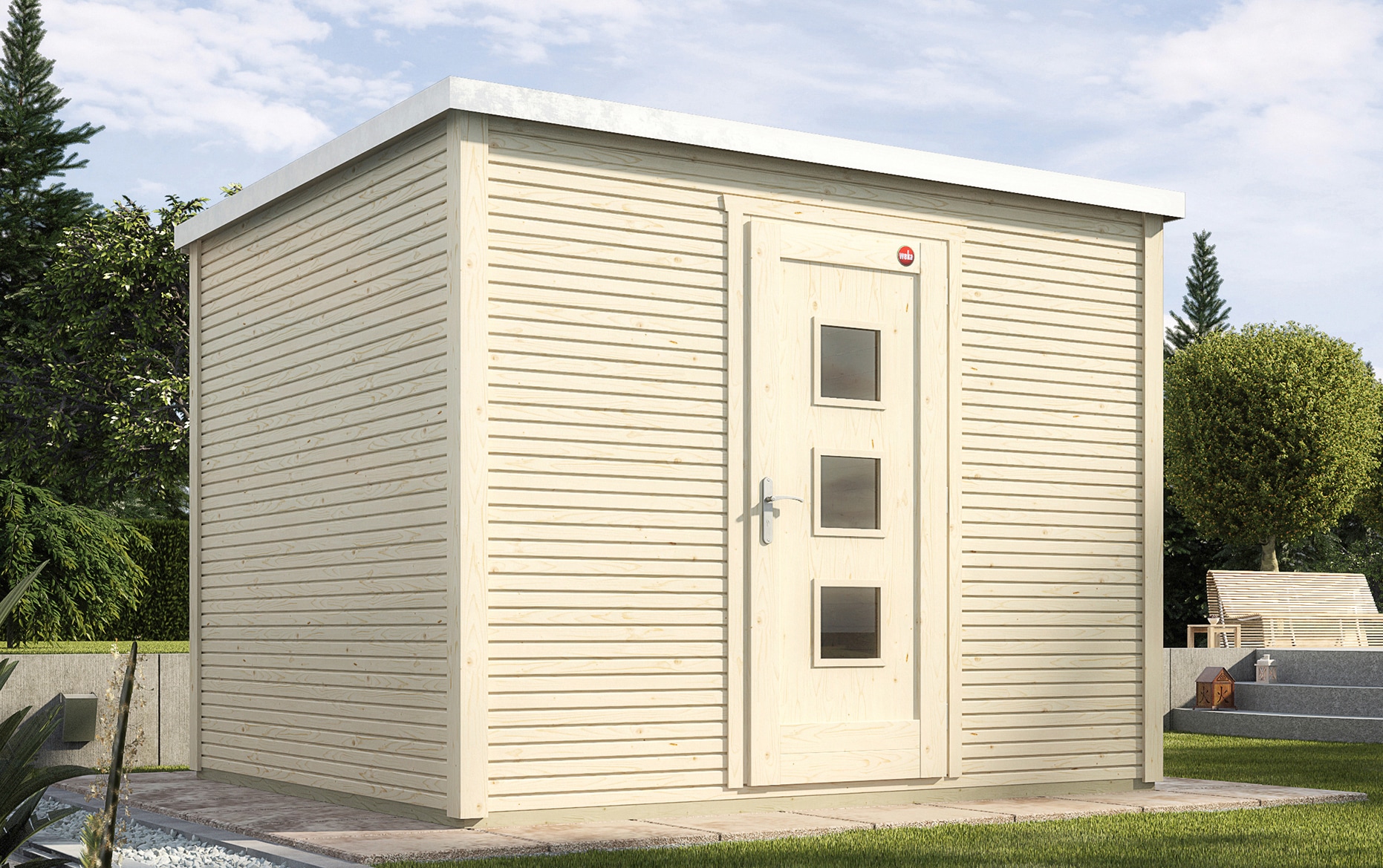 weka Gartenhaus »wekaLine 413 Gr.2«