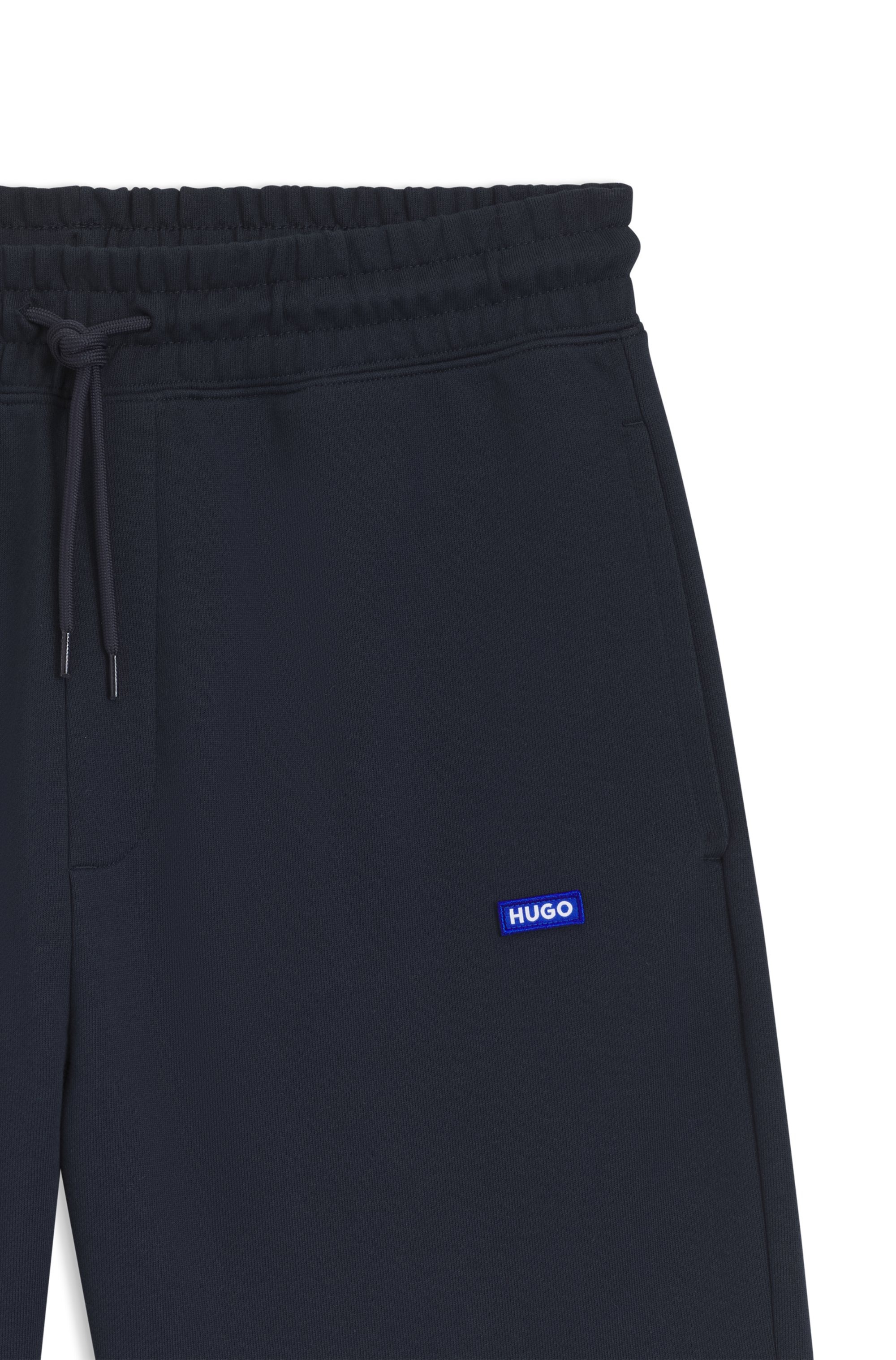 HUGO Blue Sweatshorts »Nasensio«  mit Markenlabel