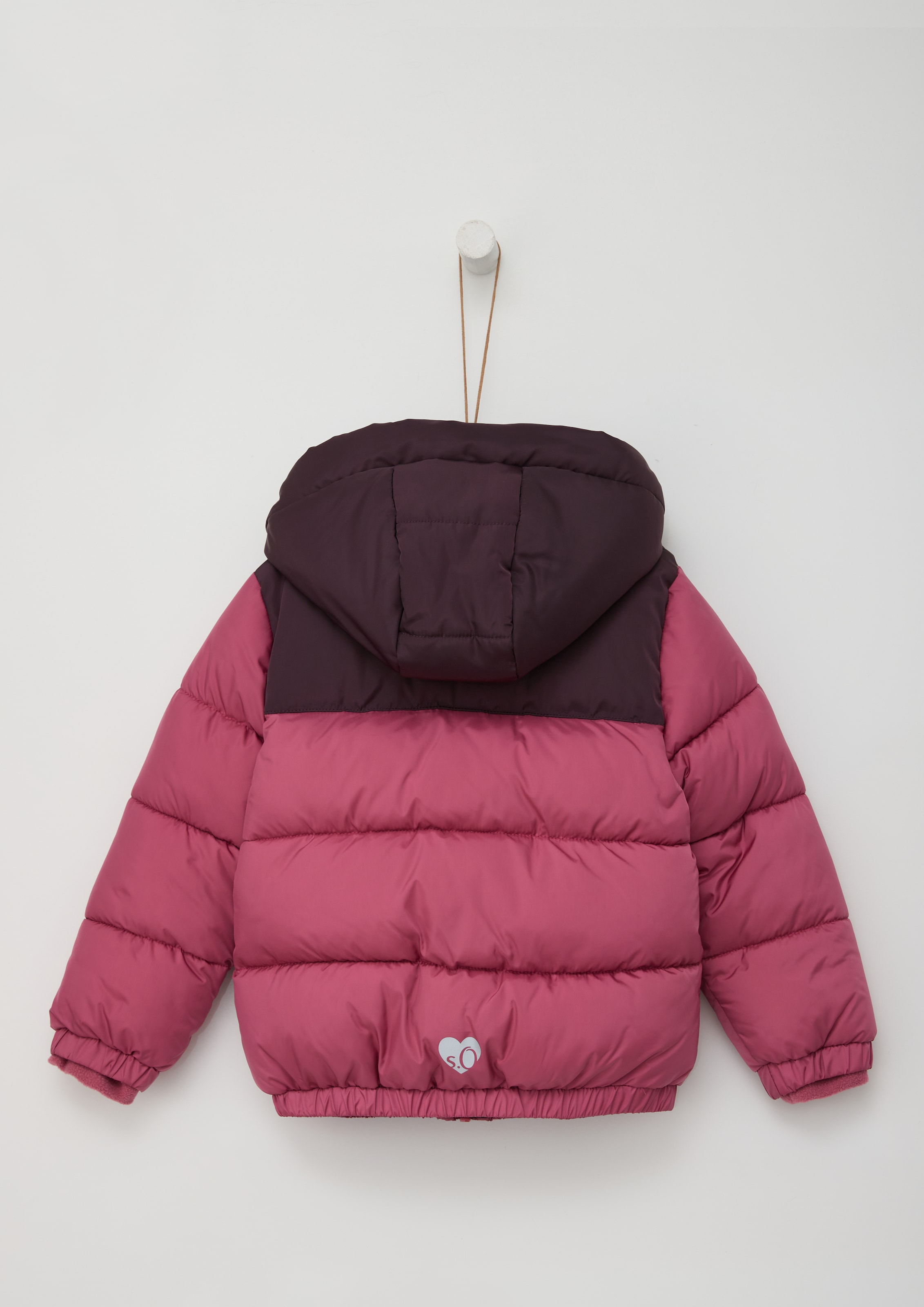 s.Oliver Junior Outdoorjacke, mit Kapuze, mit Kapuze