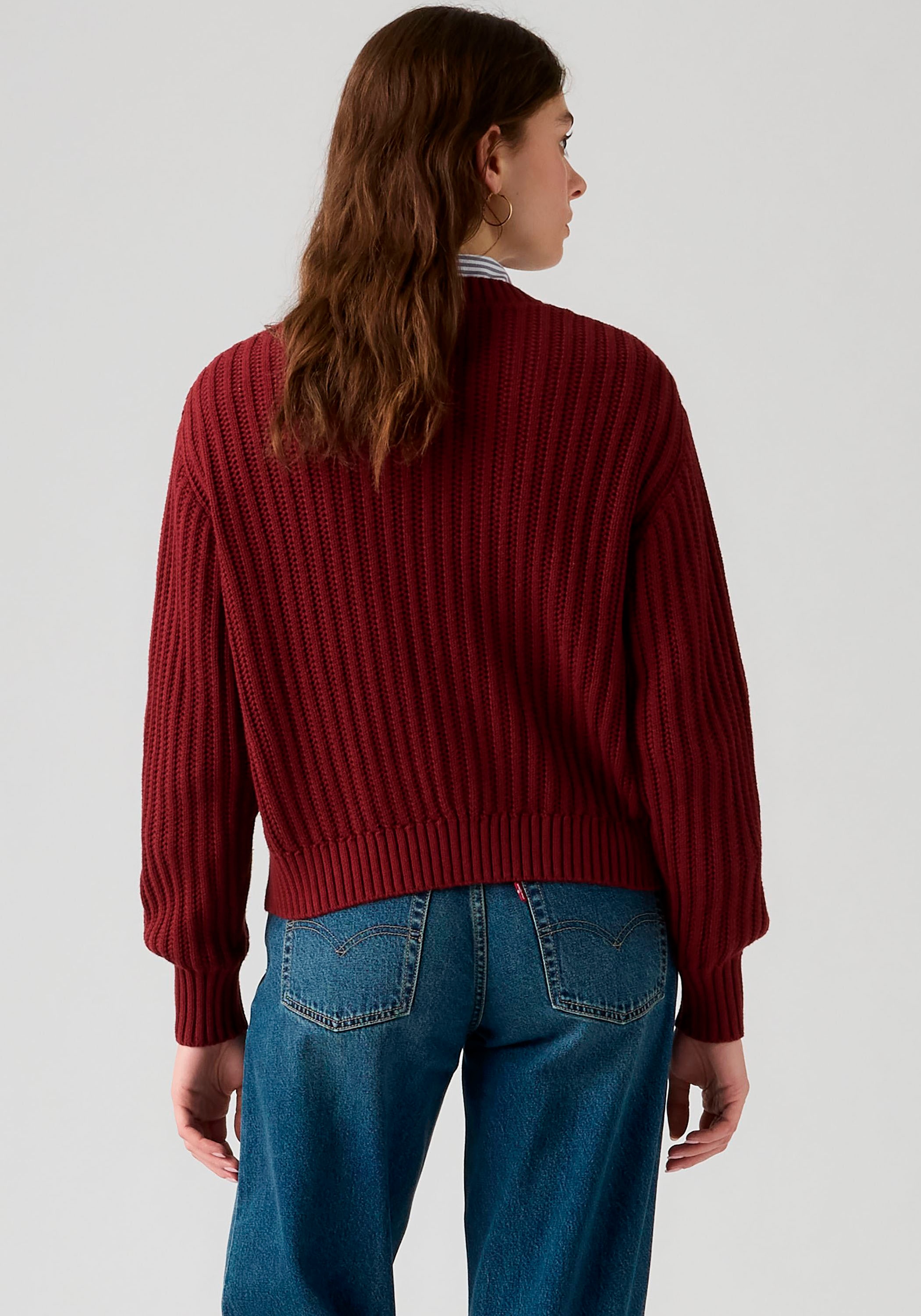 Levi's® Cardigan »SNOWFLAKE CARDIGAN« gestreift, mit Knopfleiste