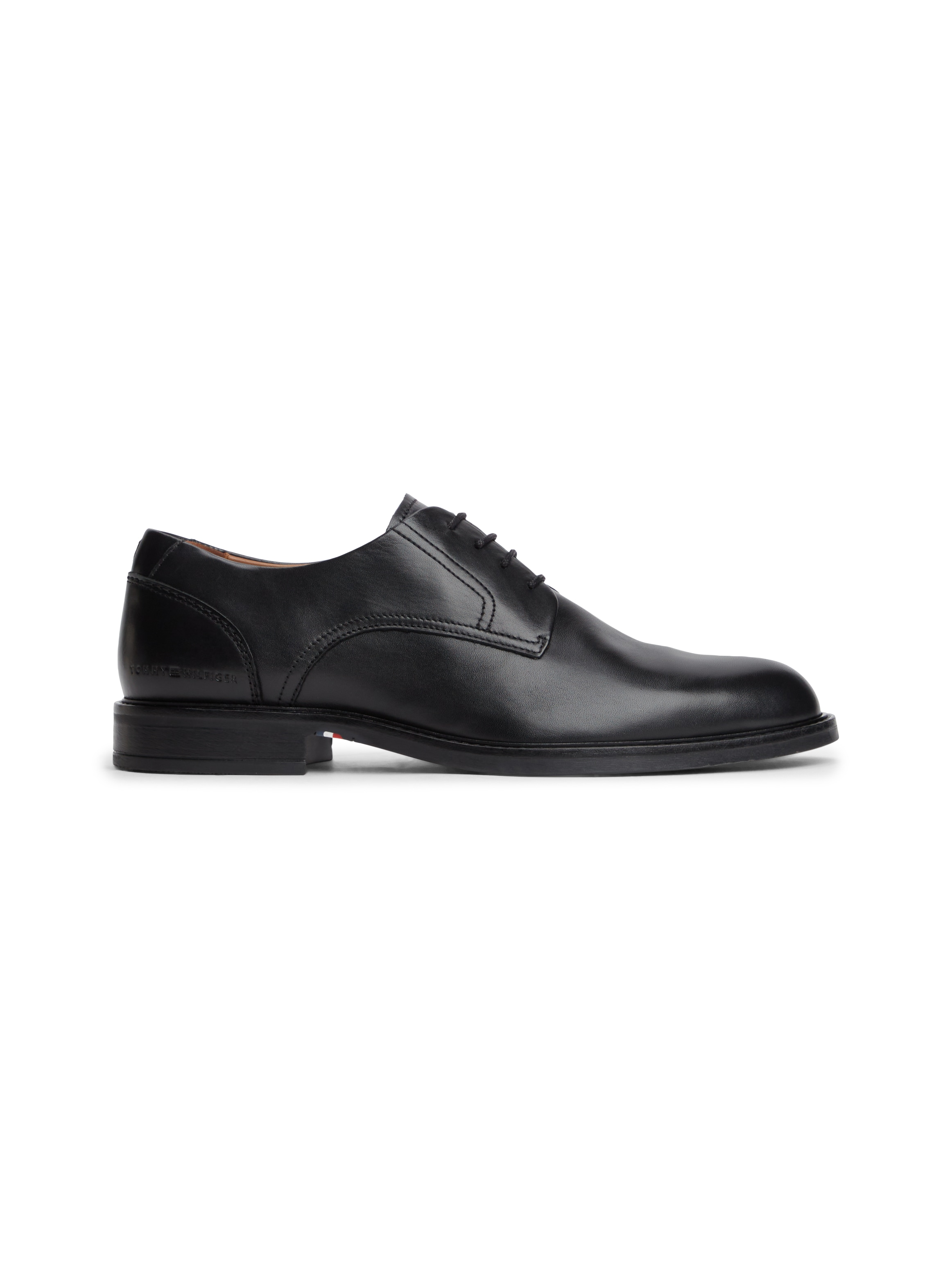 Tommy Hilfiger Schnürschuh »CORPORATE DRESSY LTH SHOE«  Abendschuh, Festtagsschuh mit dezenten Ziernähten
