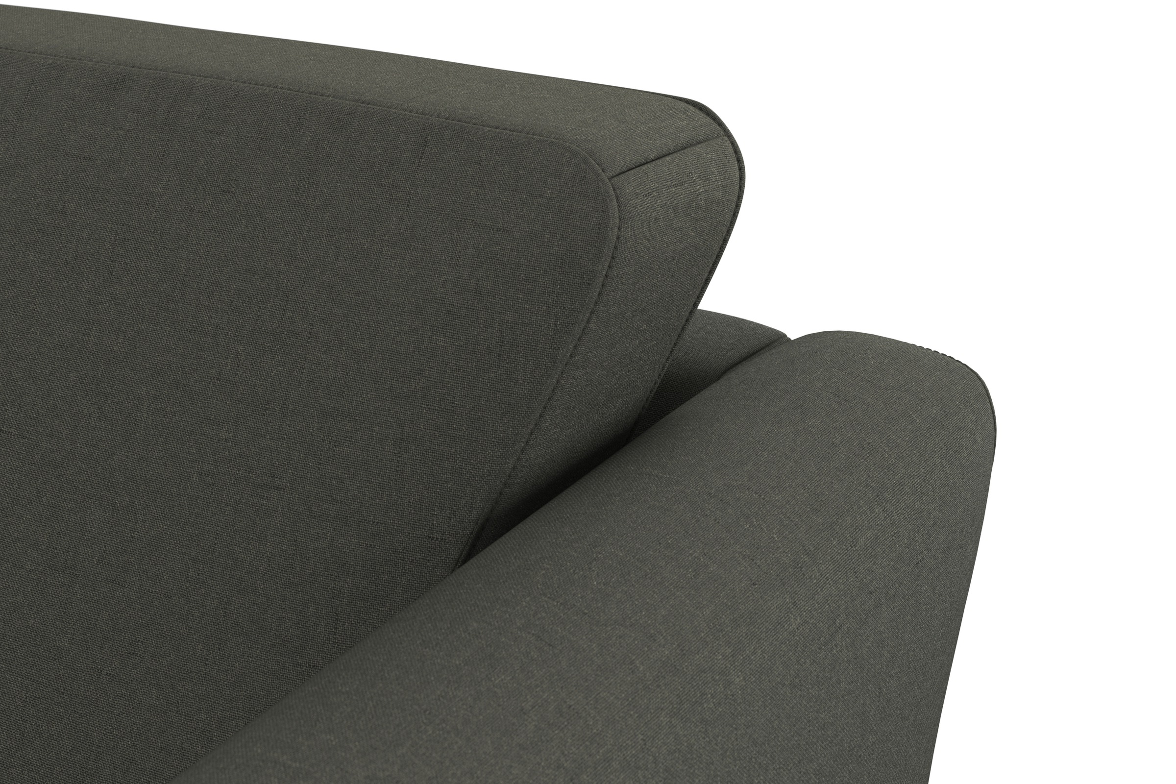 sit&more Ecksofa »Visby L-Form«, Wahlweise mit Bettfunktion und Bettkasten, frei im Raum stellbar