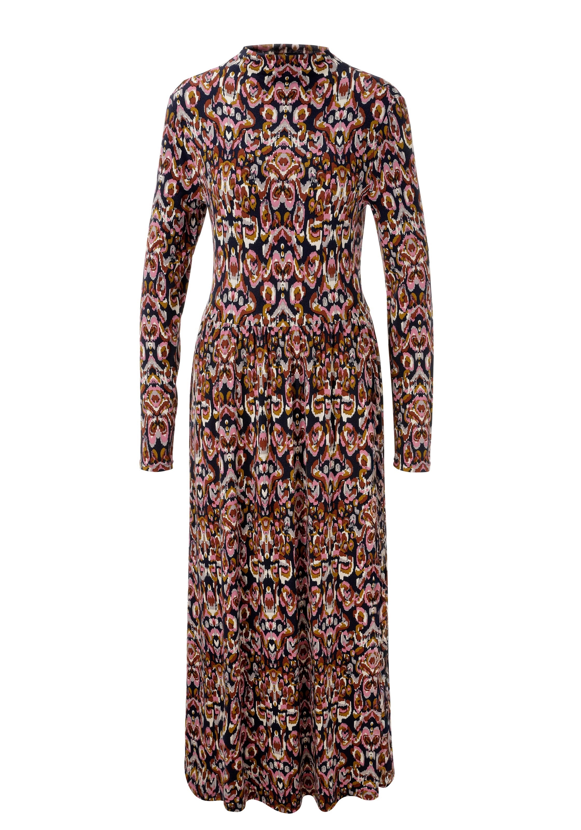 Aniston CASUAL Jerseykleid mit trendfarbenem, grafischen Druck - NEUE KOLLEKTION