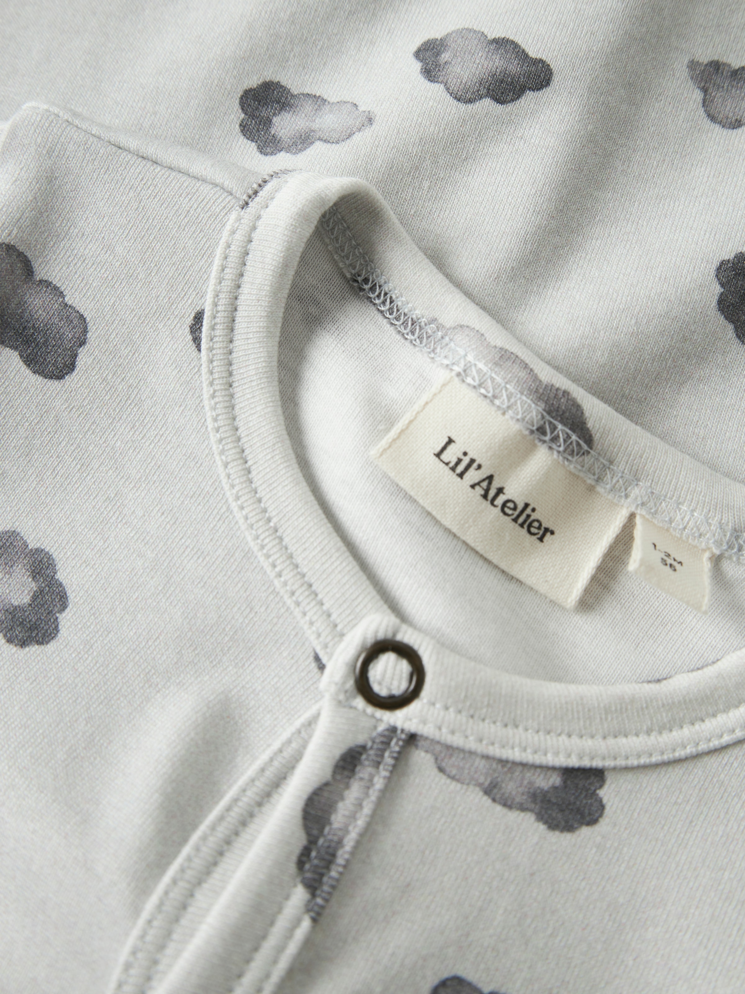 Lil' Atelier Schlafanzug »NBMGIO LS NIGHTSUIT LIL« Baumwollmischung