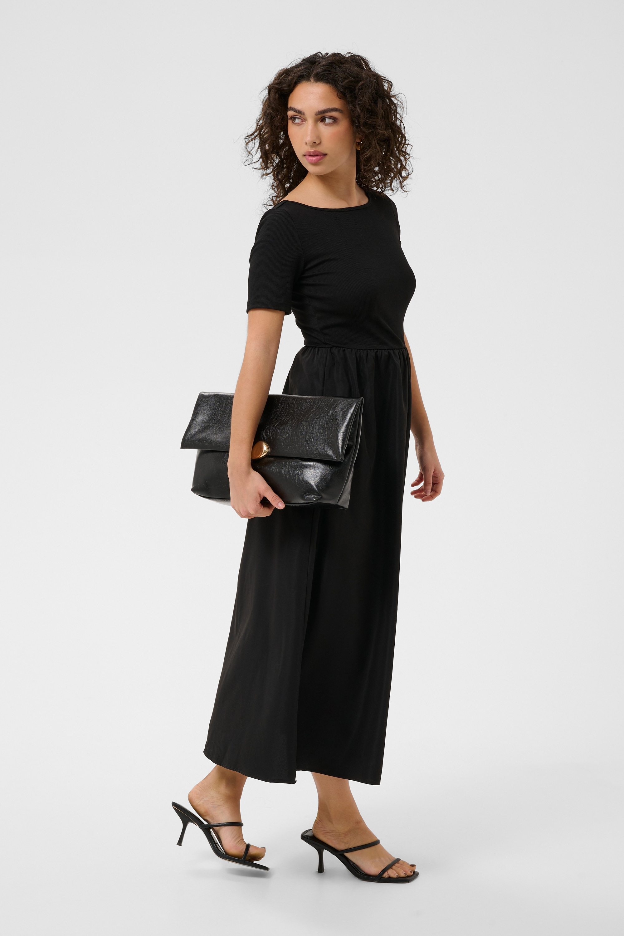 KAFFE Midikleid »Kleid KAkirsten«