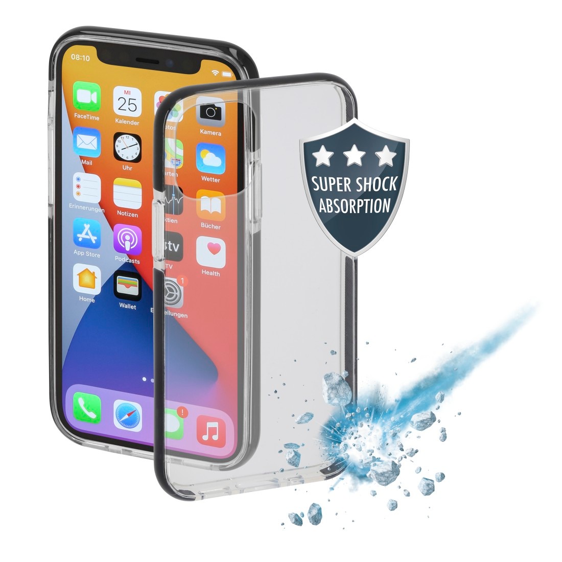 Hama Smartphone-Hülle »Smartphone Hülle«, iPhone 12 Mini-Smartphones, Protector für Apple iPhone 12 mini, Schwarz