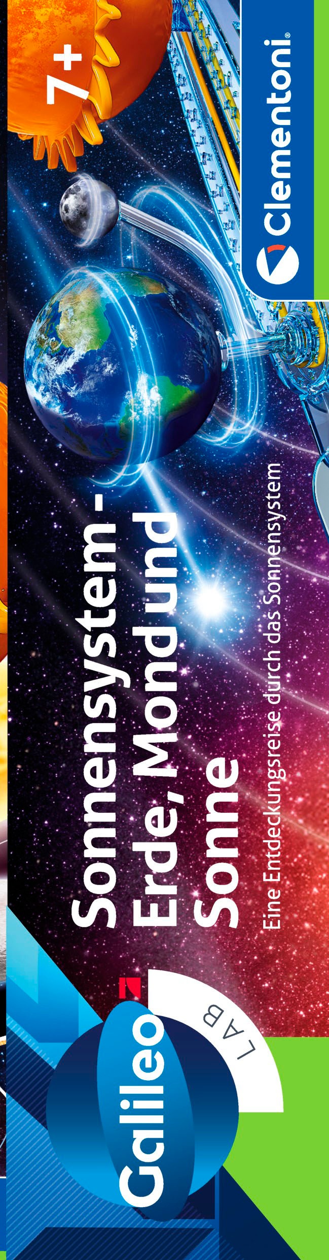Clementoni® Experimentierkasten »Galileo Lab, Sonnensystem - Erde«, Made in Europe