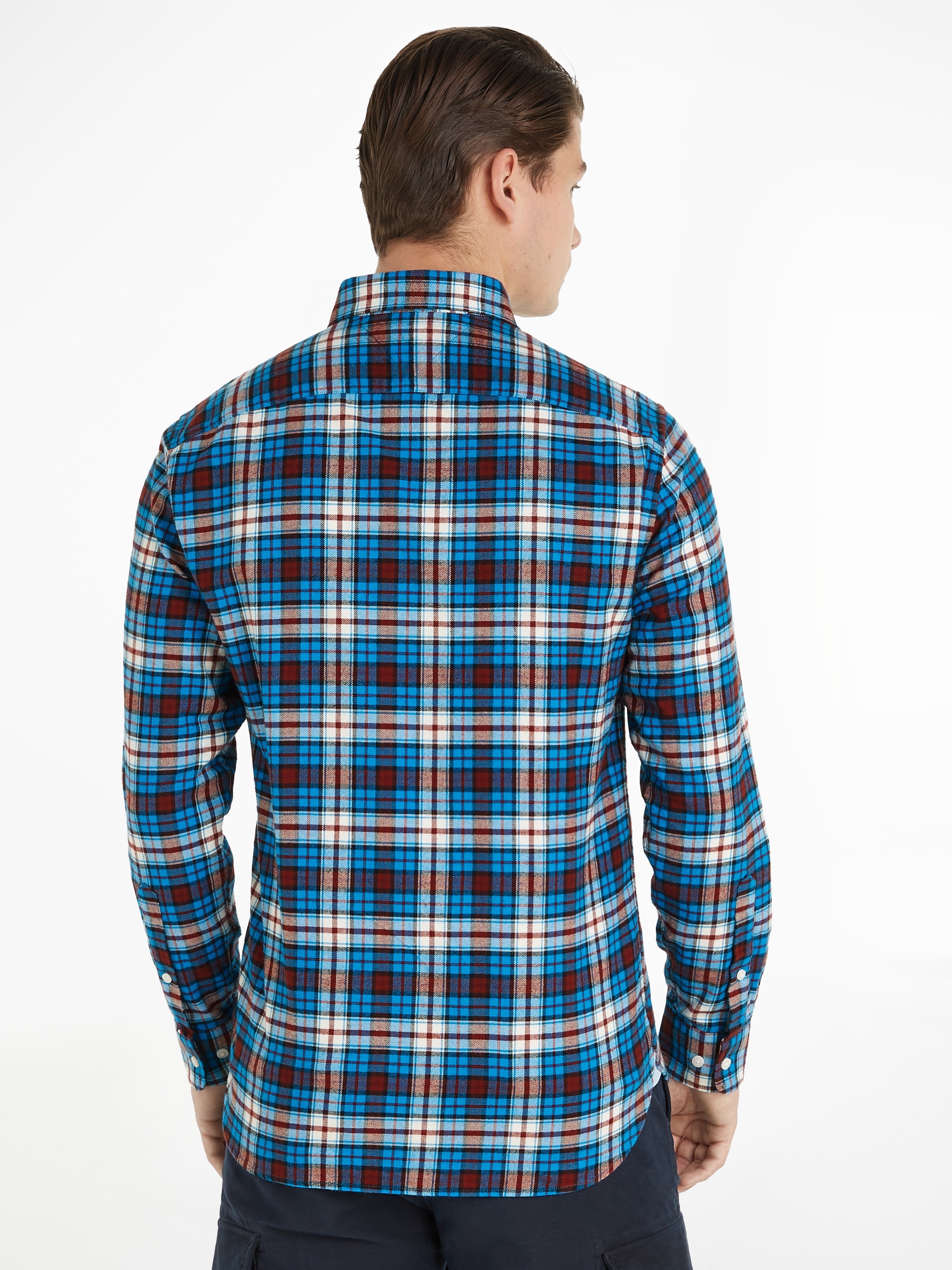 Tommy Hilfiger Karohemd »BRUSHED TOMMY TARTAN SMALL SHIRT«