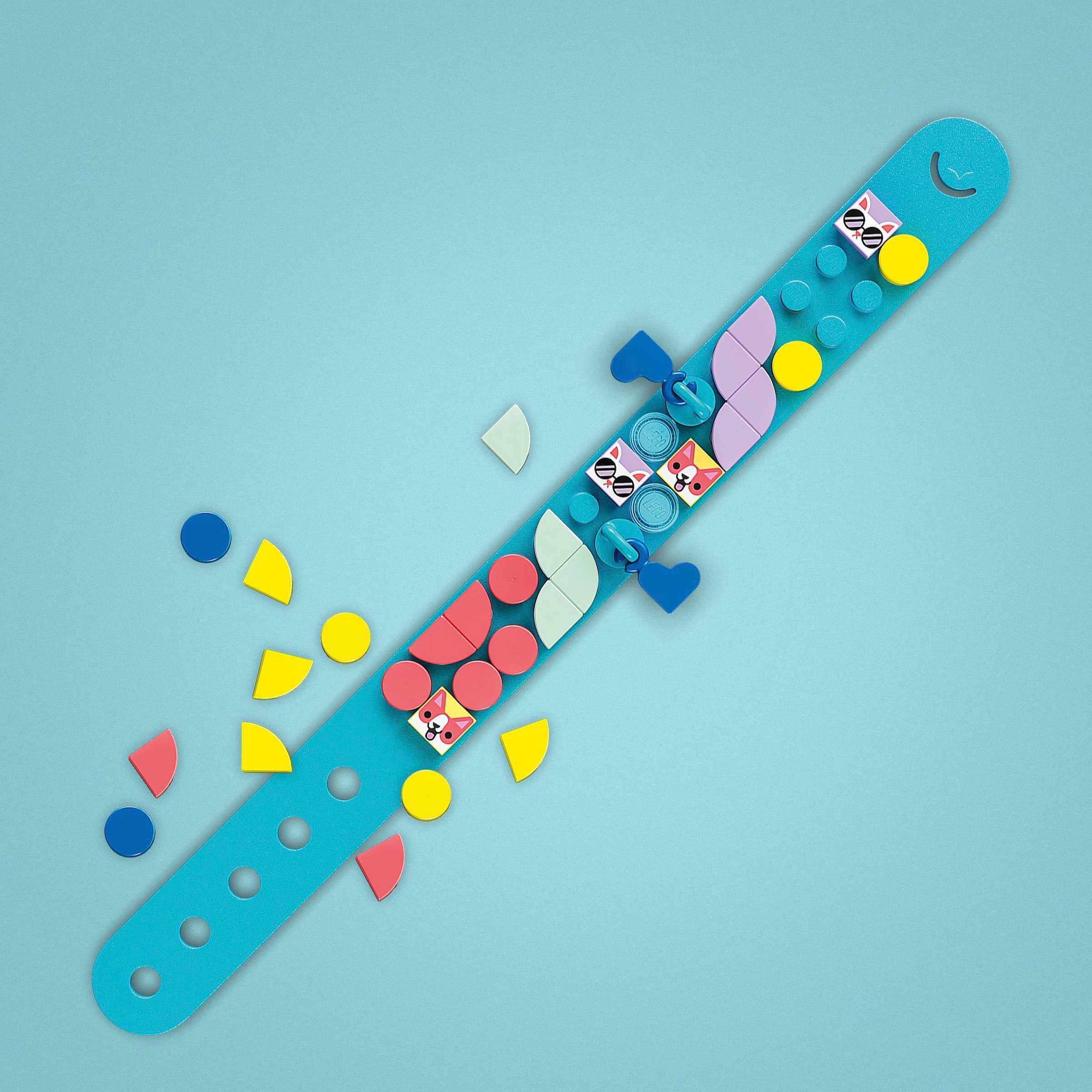 LEGO® Konstruktionsspielsteine »Tier Armband (41801), LEGO® DOTS«, (37 St.), Made in Europe