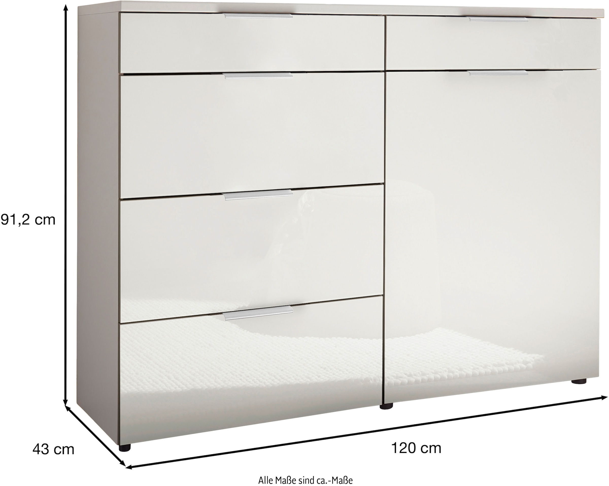 WIEMANN Kombikommode »Como« vormontiert