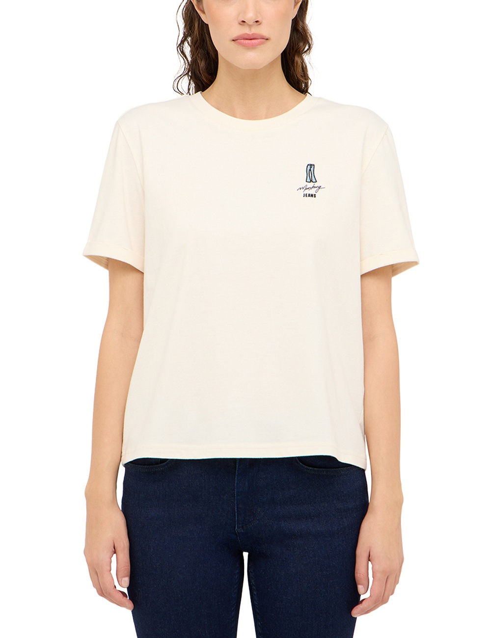 MUSTANG Kurzarmshirt »Damen Style Monroe«