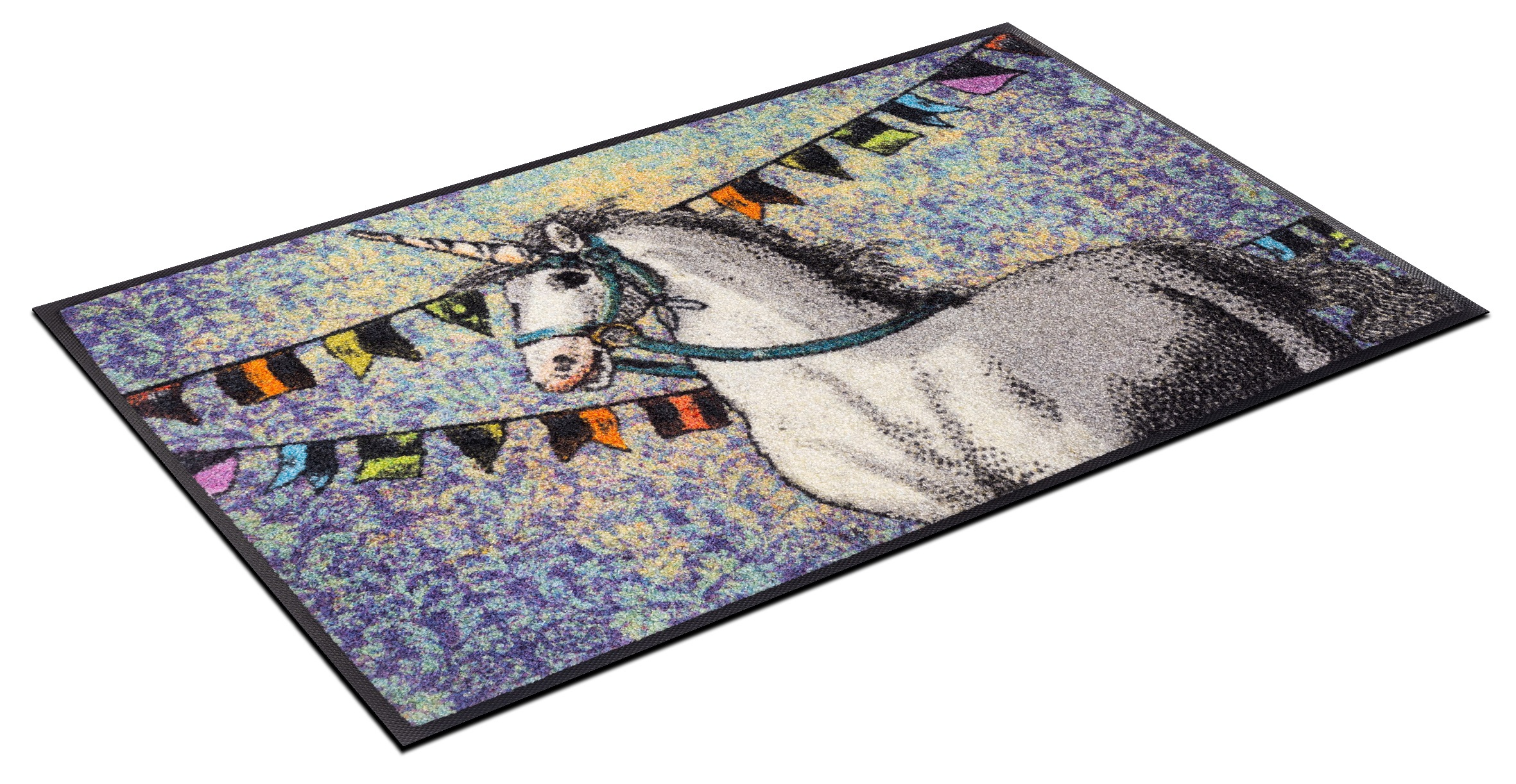 wash+dry by Kleen-Tex Fußmatte »Unicorn« rechteckig 7 mm Höhe