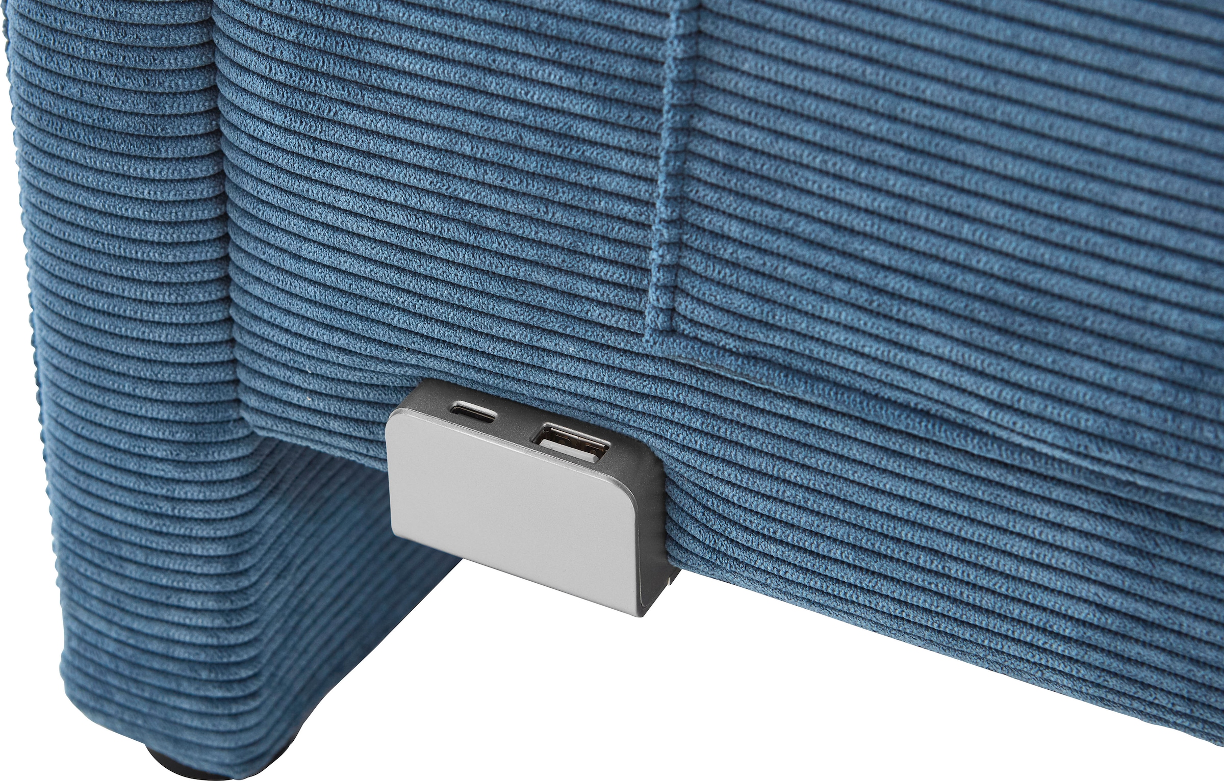 meise.möbel Kinderbett »COOL II« Polsterbett wahlweise mit Bettkasten, Jugendbett inkl. USB Anschlüsse