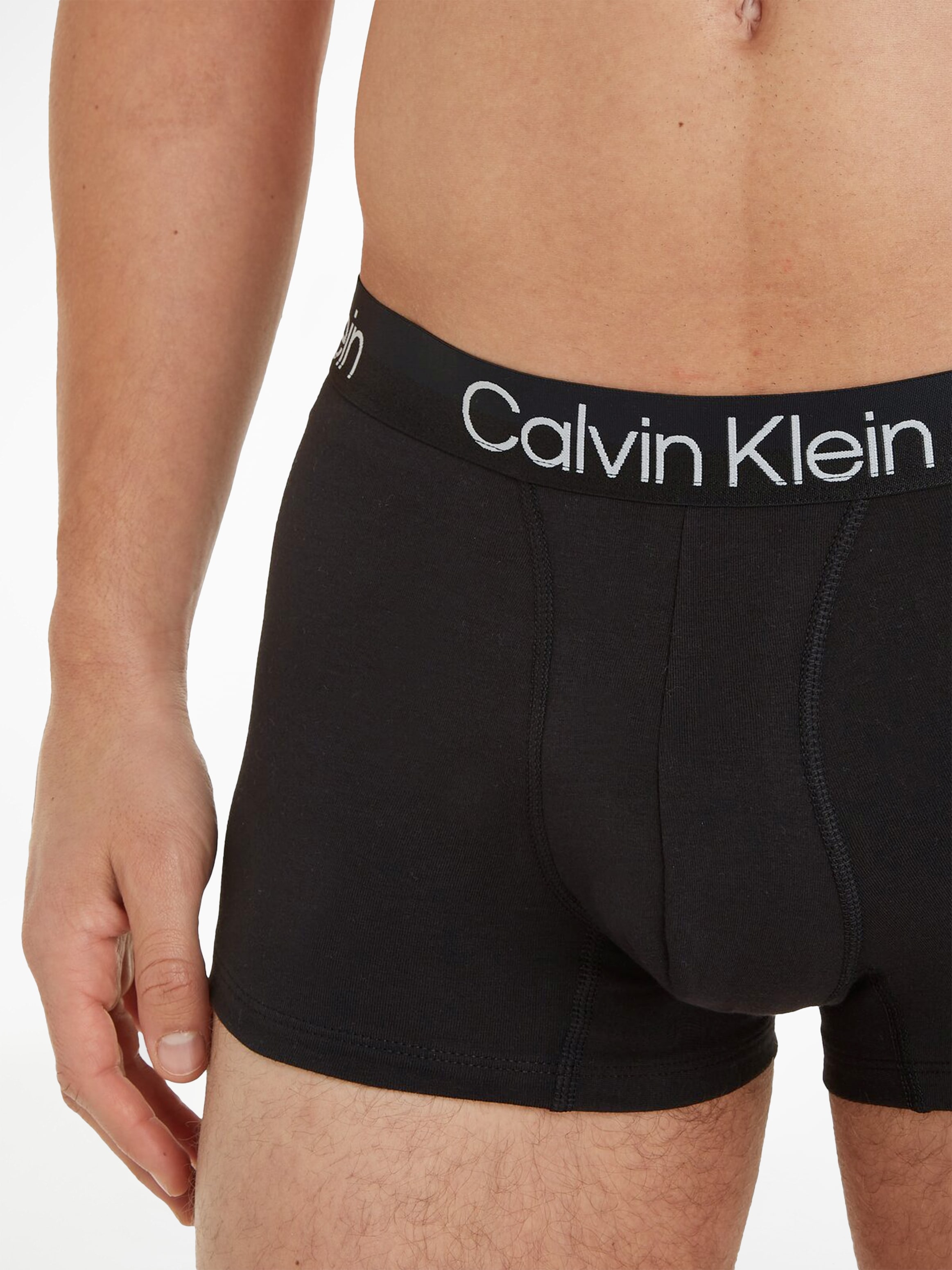 Calvin Klein Underwear Trunk, (Packung, 3 St.), mit Markenlogo im Bund