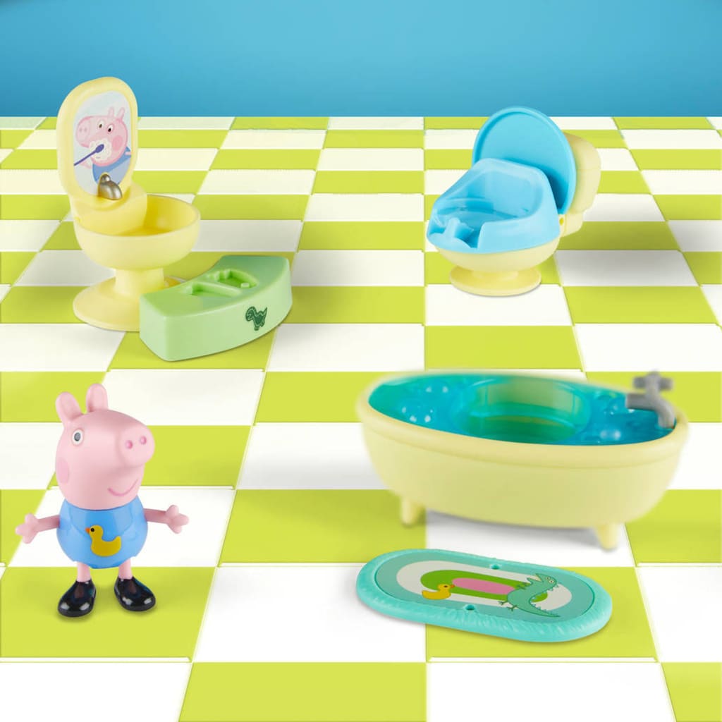 Hasbro Spielwelt »Peppa Pig, Badezeit mit Schorsch«