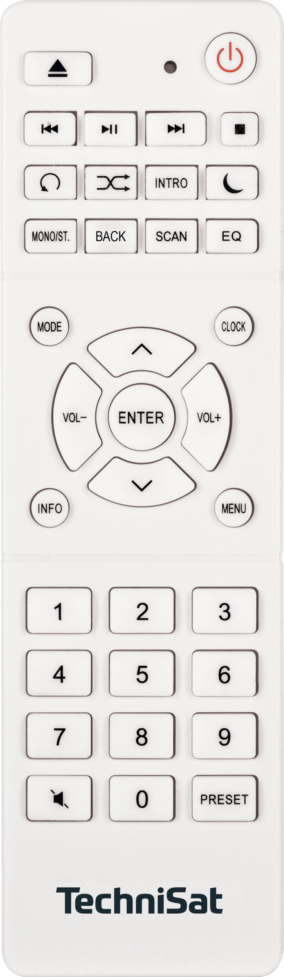 TechniSat Digitalradio (DAB+) »DIGITRADIO 370 CD IR«, (Bluetooth-WLAN UKW mit RDS-Digitalradio (DAB+) 10 W)