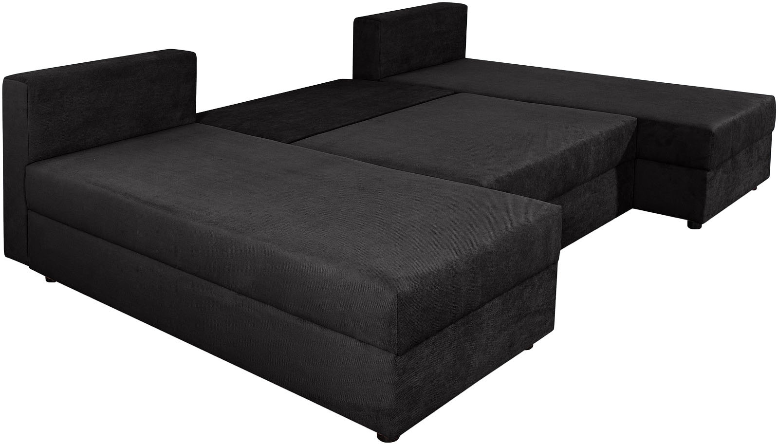 COLLECTION AB Wohnlandschaft »Pico U-Form«, Wohnlandschaft,2 X Ottomane,Polyätherschaum Polsterung