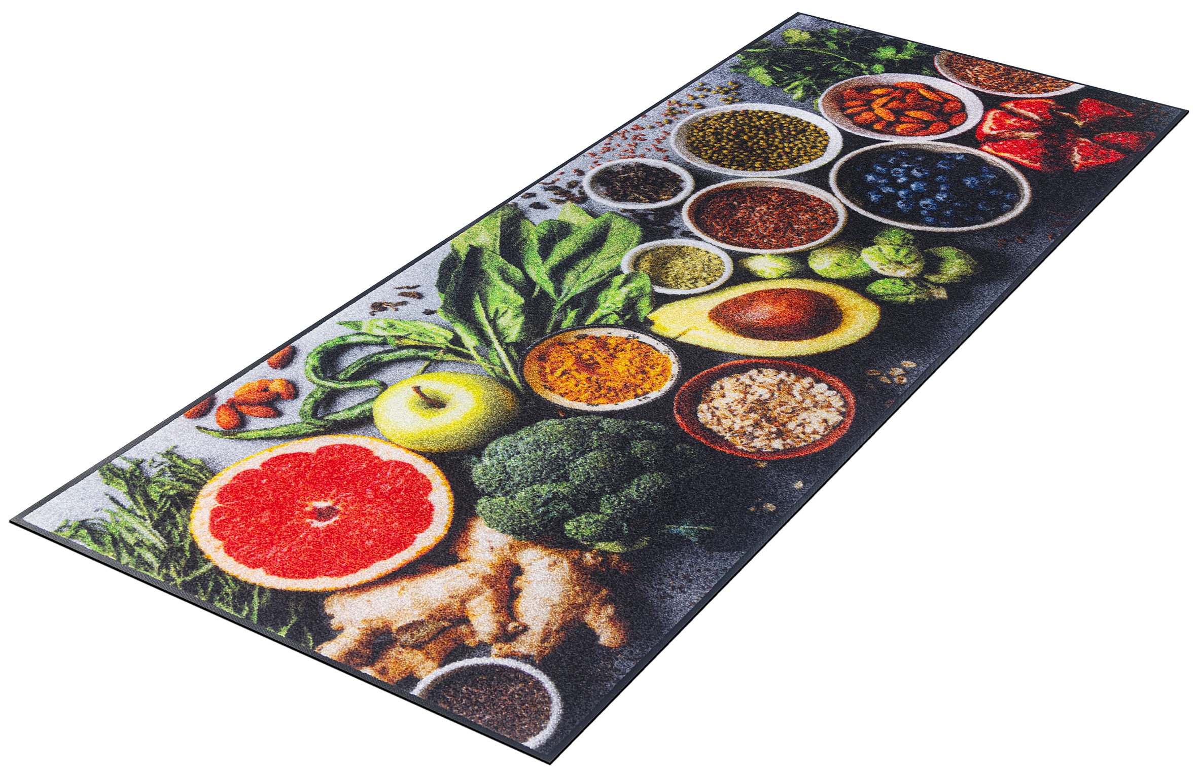 wash+dry by Kleen-Tex Teppich »Food Selection«, rechteckig, 7 mm Höhe