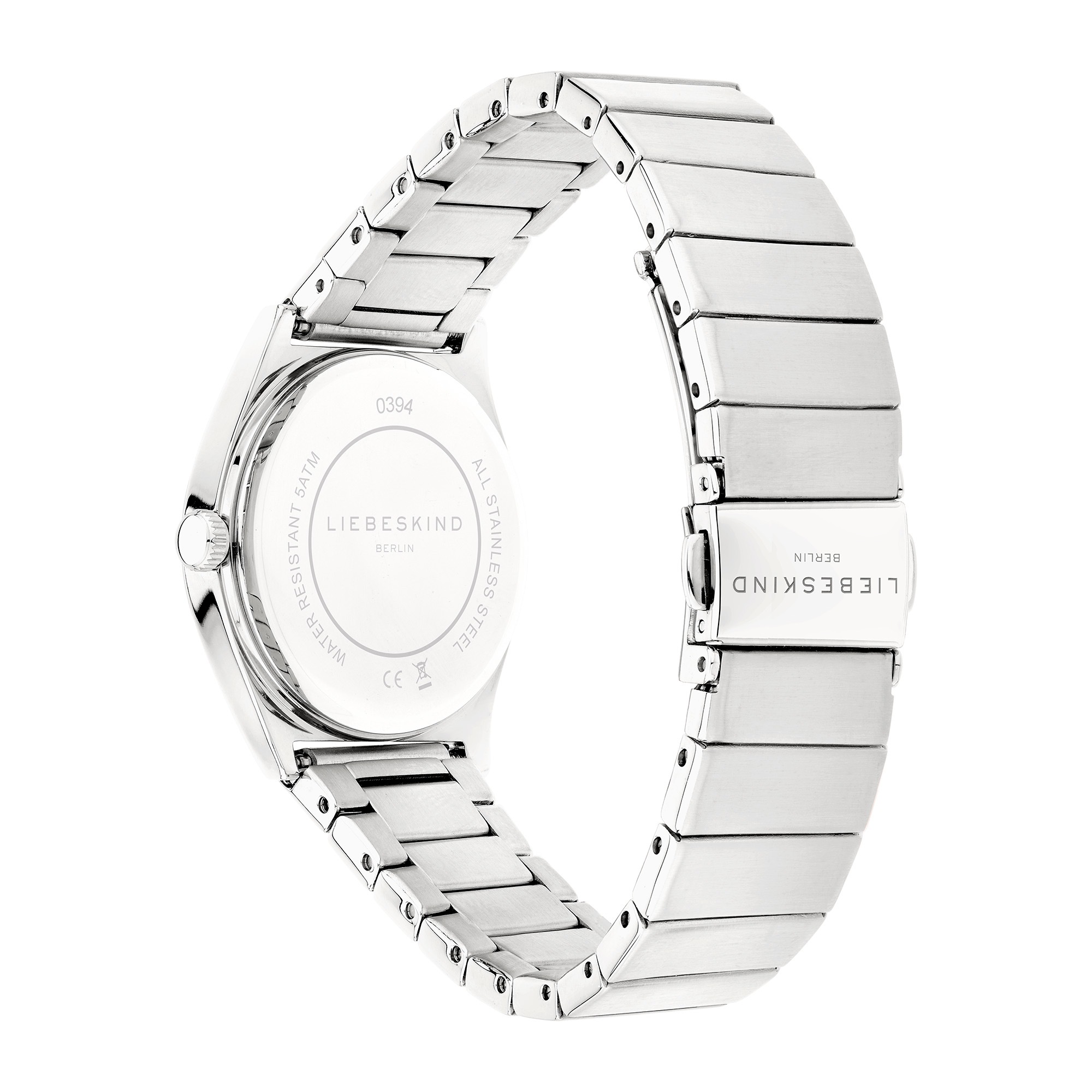 Liebeskind Berlin Quarzuhr »Vinyl Vision« Armbanduhr, Damenuhr, Edelstahlarmband, analog