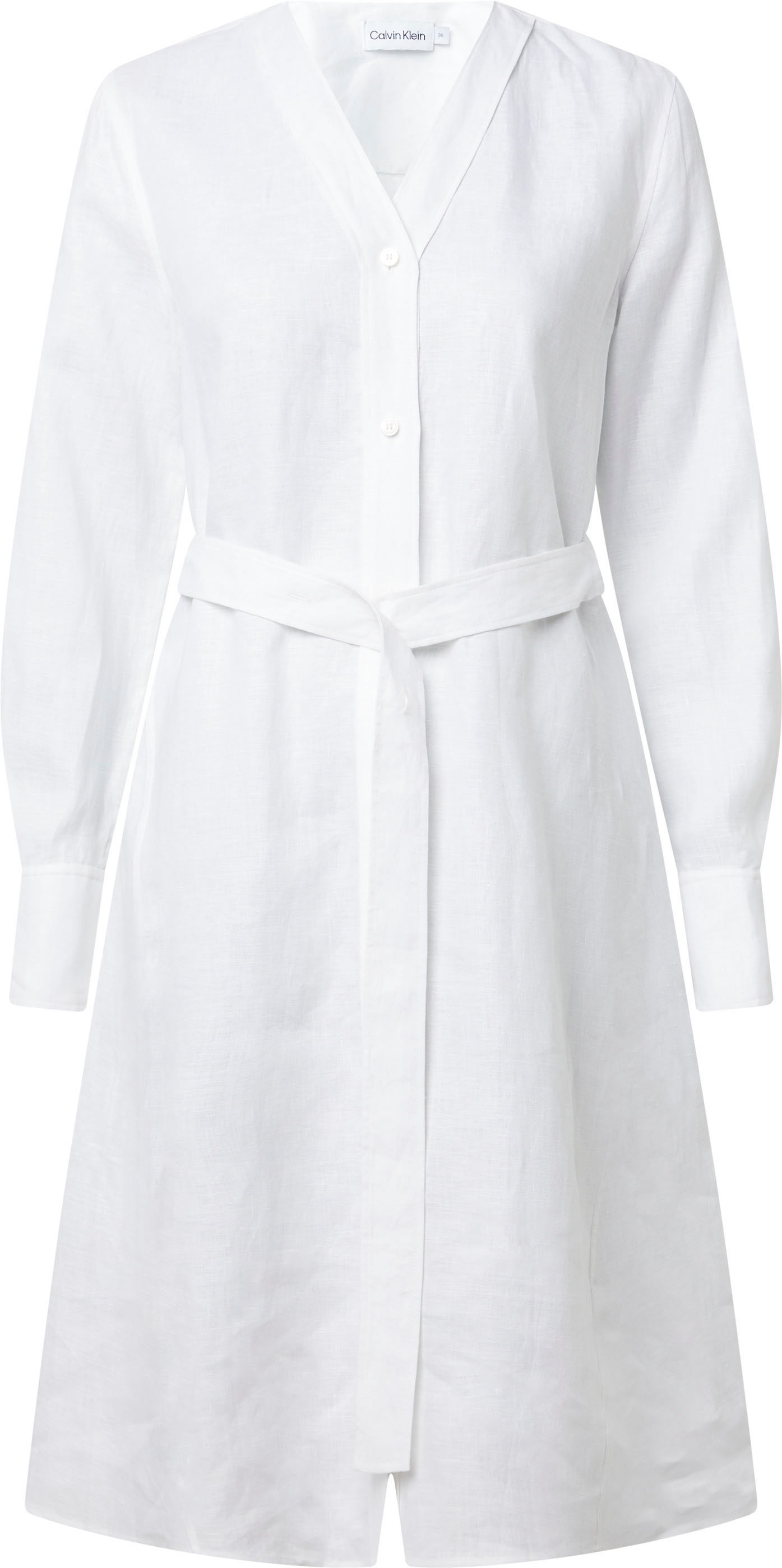 Calvin Klein Curve Hemdblusenkleid »INCLU LINEN MIDI DRESS«, im modischen Design kaufen