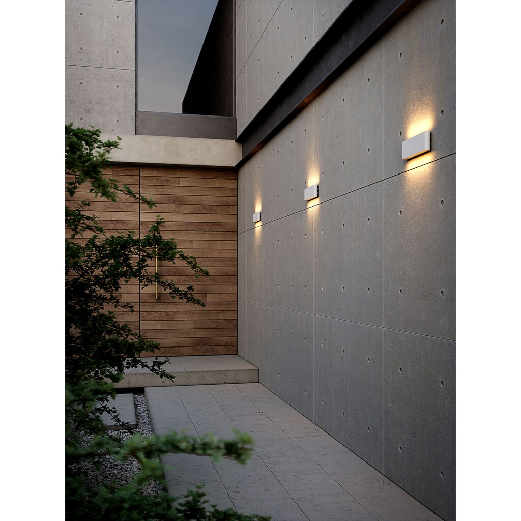 Nordlux LED Wandleuchte »KINVER«, Innen und Außen Leuchte, 5 Jahre Garantie auf die LED