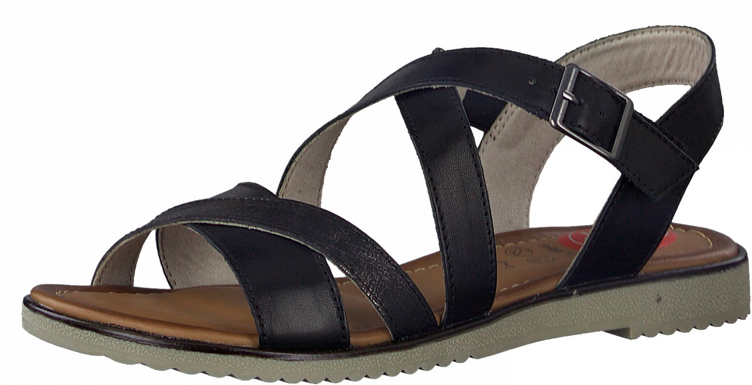 Jana Sandale, mit leichtem Metallic-Schimmer