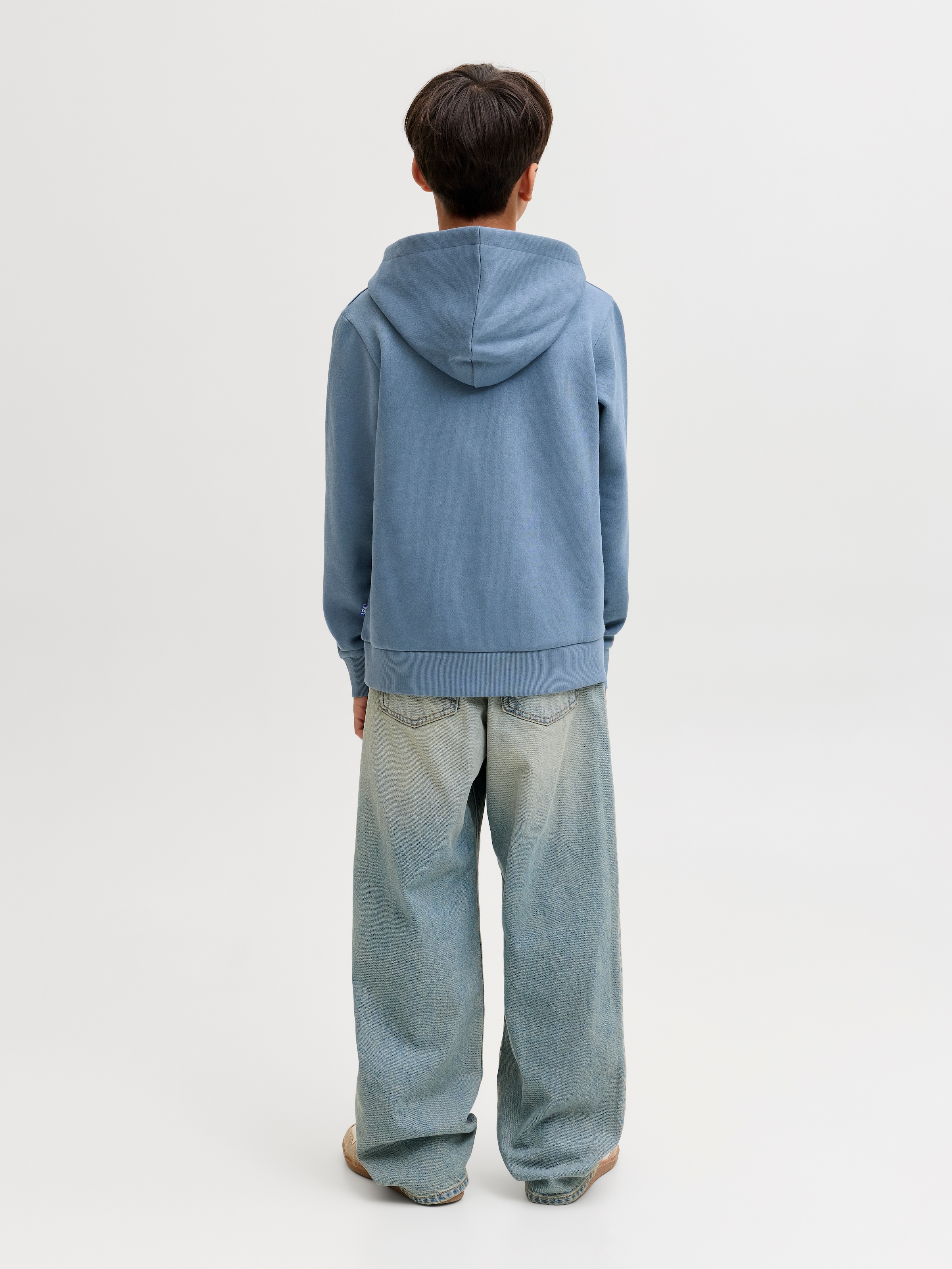 Jack & Jones Junior Kapuzensweatshirt »JJELOGO SWEAT HOOD 2 COL AW25 NOOS JNR«
