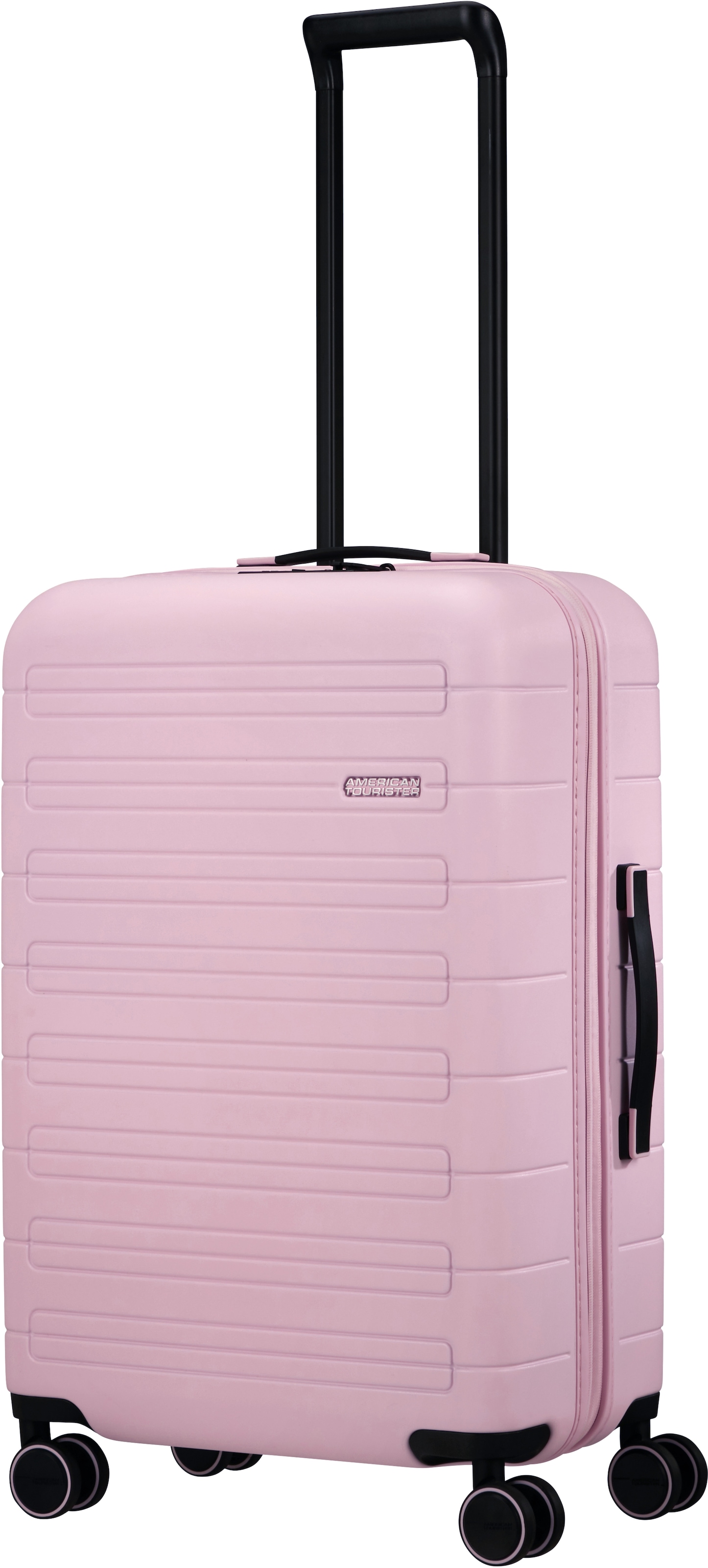 American Tourister® Hartschalen-Trolley »NOVASTREAM, 67 cm«, 4 Rollen, Reisekoffer Großer Koffer TSA-Zahlenschloss mit Volumenerweiterung