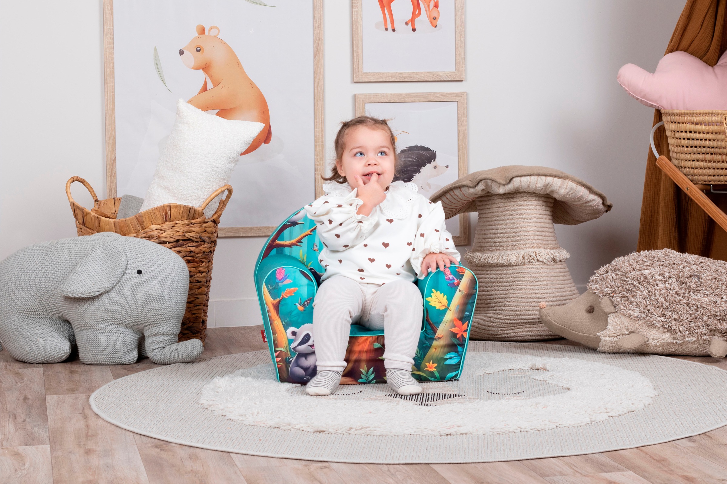 Knorrtoys® Sessel »Lucky panda«, für Kinder; Made in Europe