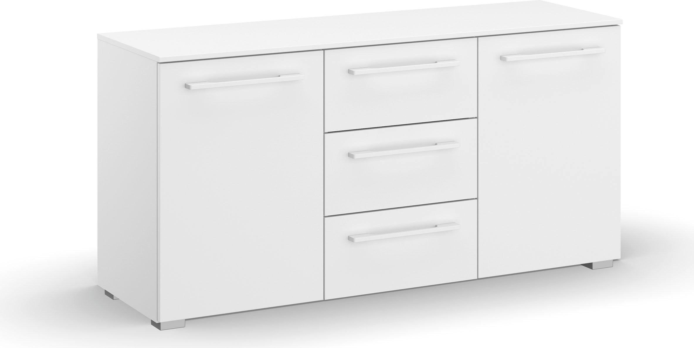 rauch Kombikommode »Kommode Sideboard Wäscheschrank Schrank SKAT PURE« inkl. SOFT-CLOSE-FUNKTION,  mit 1 Tür und 4 Schubladen in puristischem Design MADE IN GERMANY
