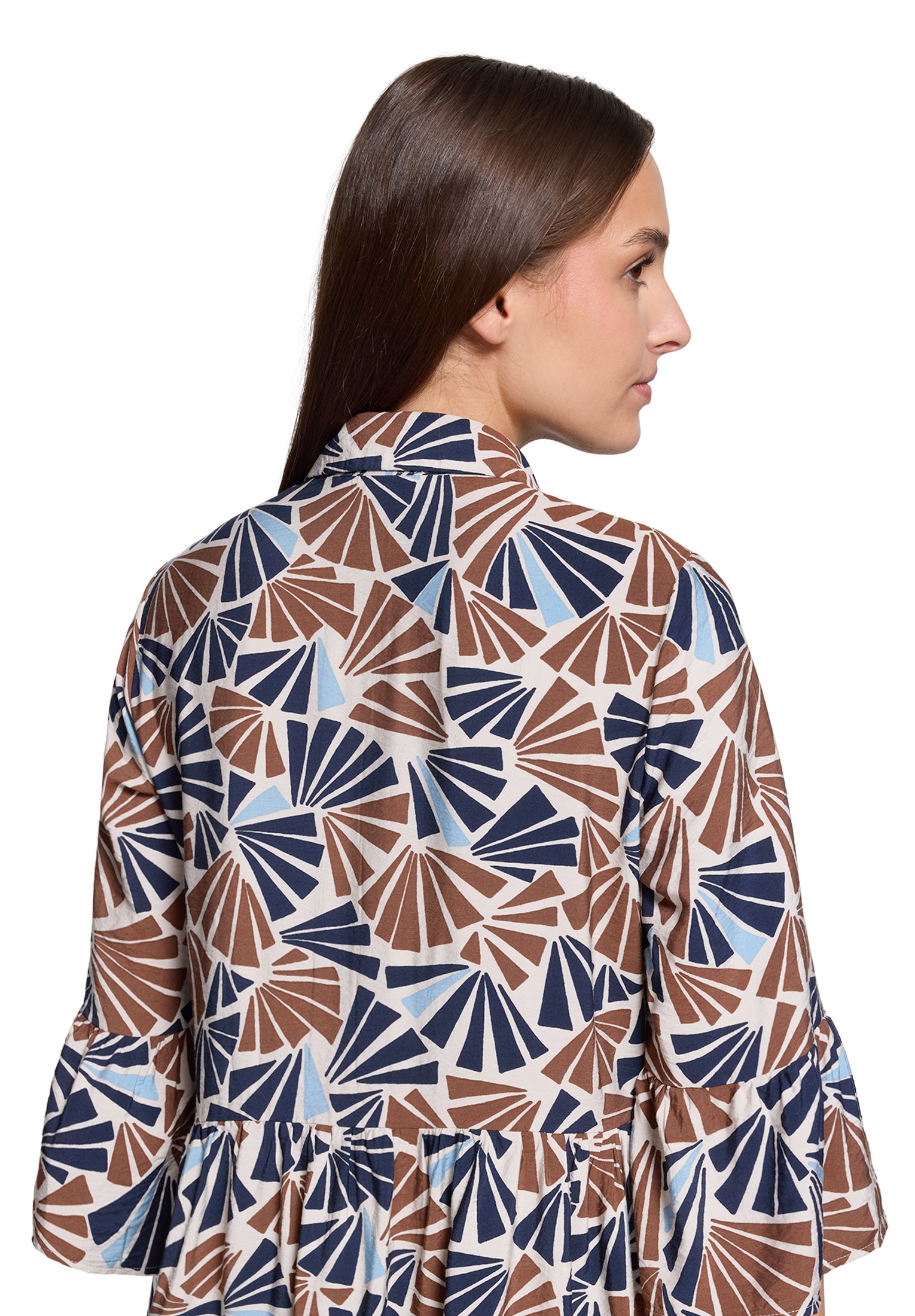 Betty&Co Midikleid »Stufenkleid mit Print«