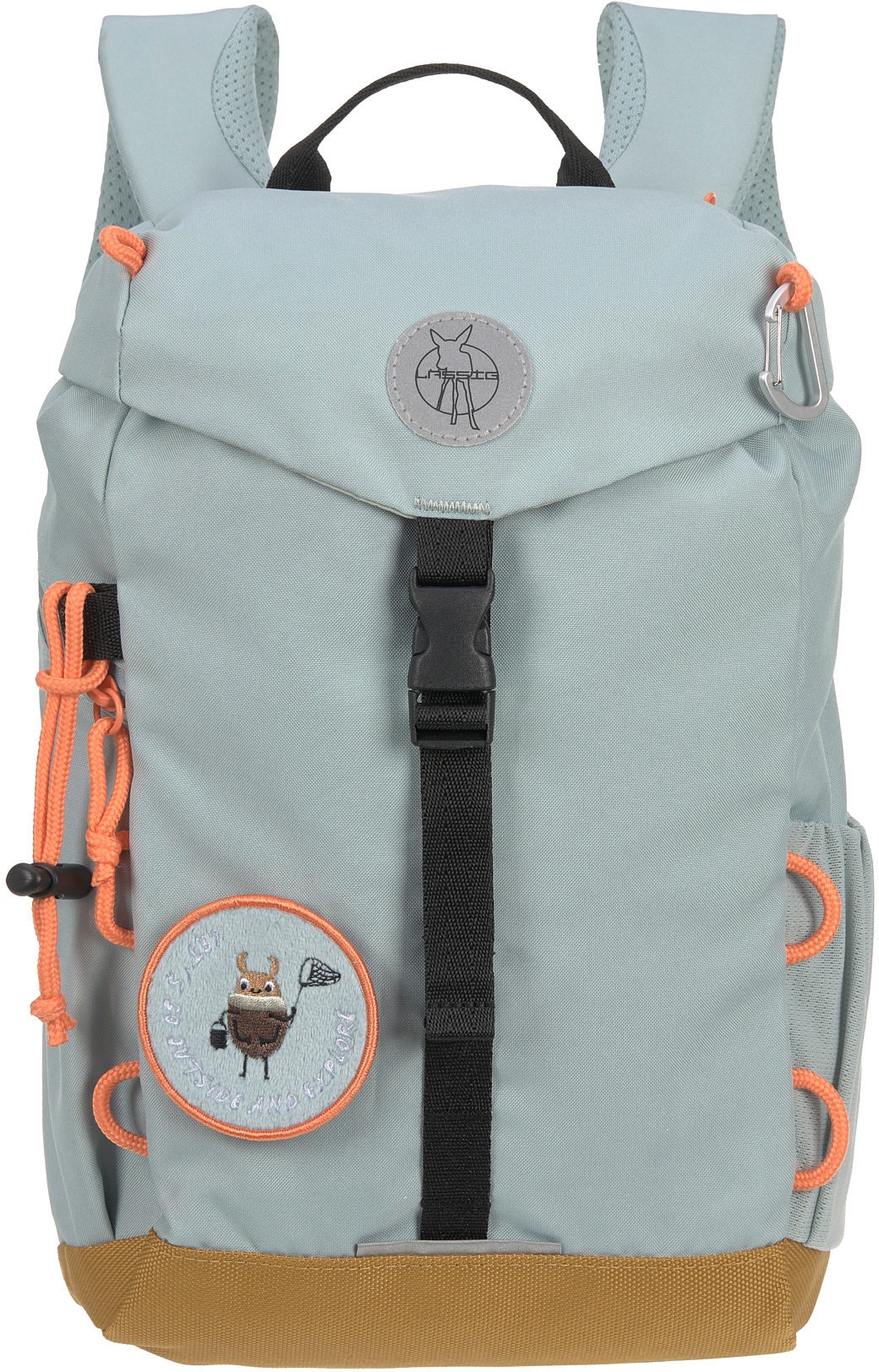Kinderrucksack »Nature, Mini Outdoor Backpack, Light Blue«, Reflektoren, aus...