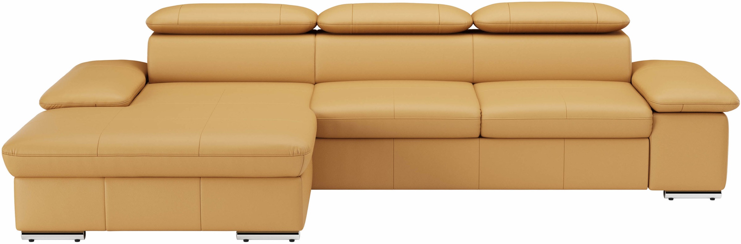 sit&more Ecksofa »Valantine L-Form, B: 286 cm«, mit Arm- & Kopfteilverstellung, optional mit Bettfunktion