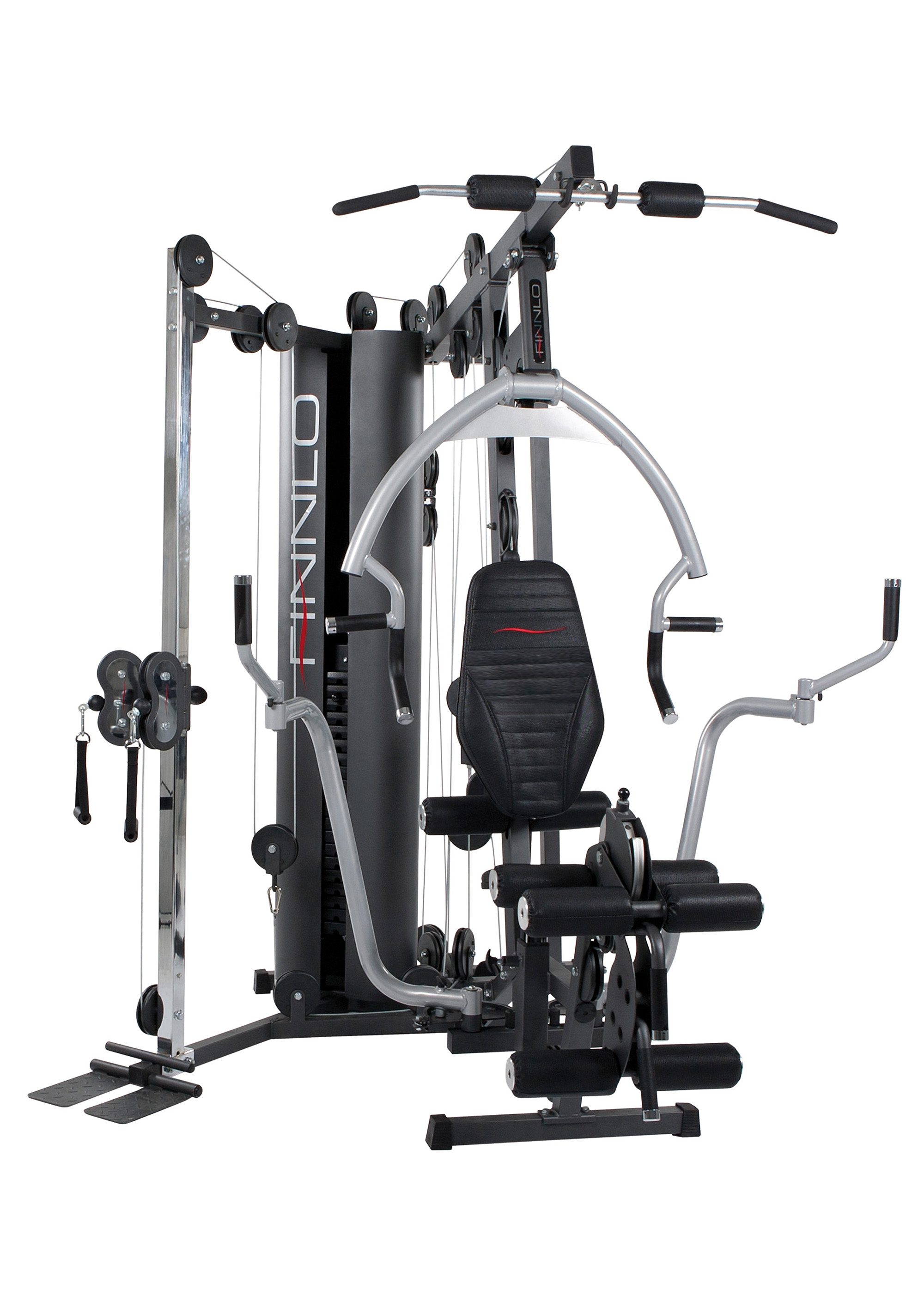 Finnlo By Hammer Kraftstation »Autark 6000« 20 Gewichtsblöcke Butterflystange, Latzug, Ruderfunktion und mehr, multifunktionale Fitnessstation,...