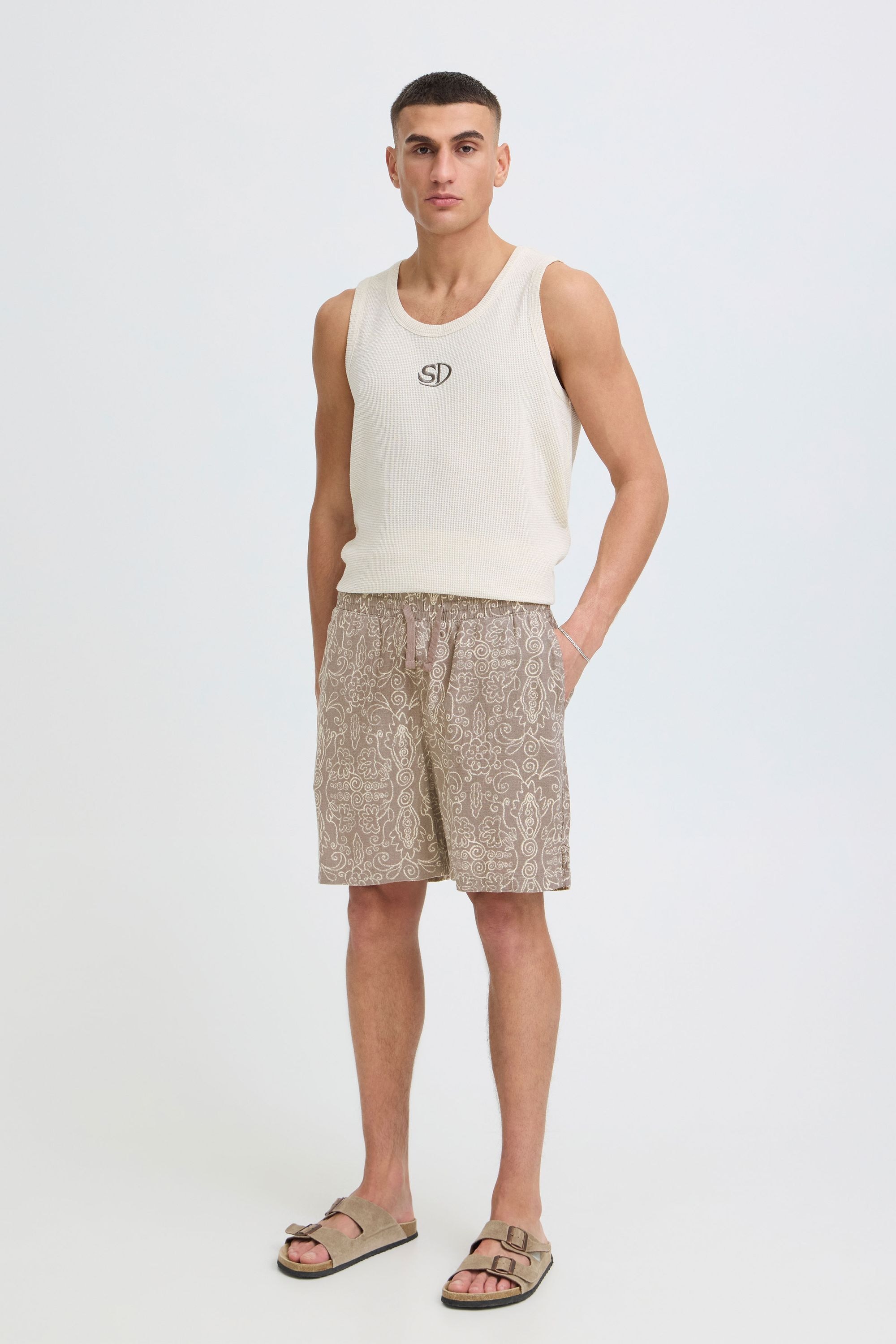 !Solid Leinenhose »Leinenhose SDLiam«