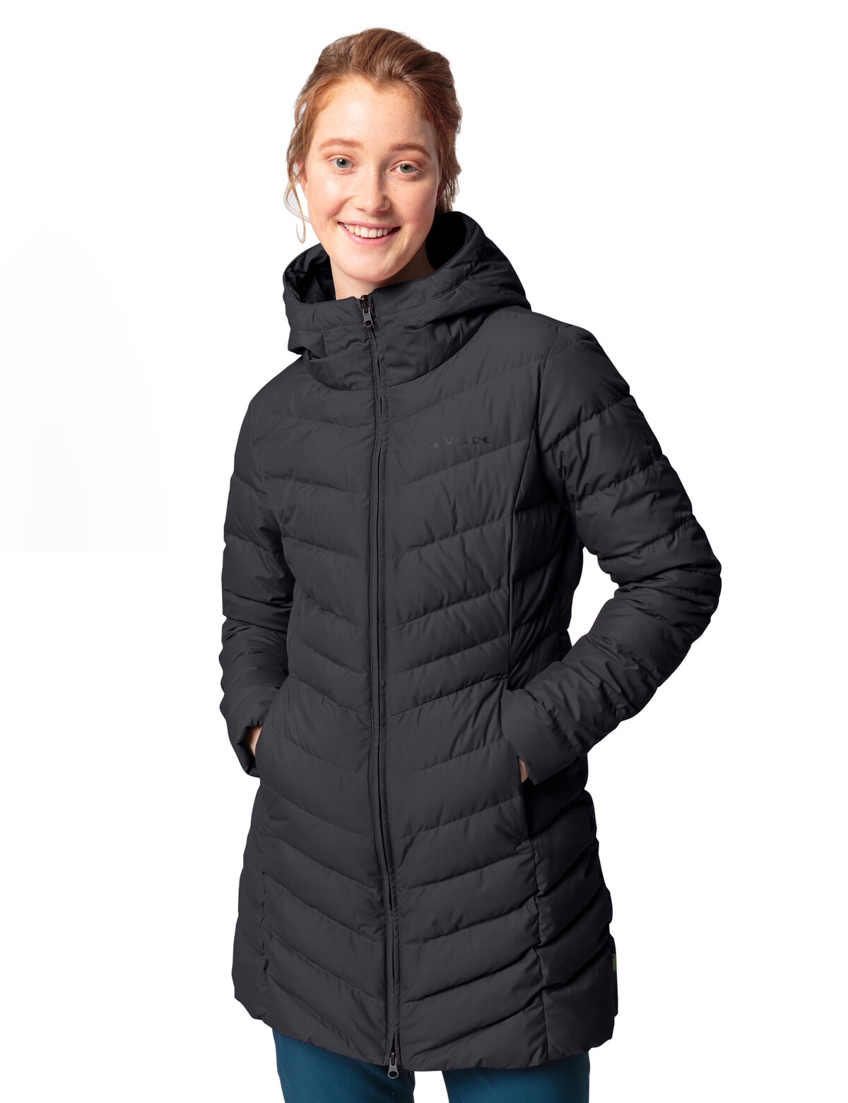 VAUDE 3-in-1-Funktionsparka »WOMEN'S ANNECY 3IN1 COAT III« 2 Stk. tlg. mit Kapuze mit Daunen- und Federfüllung, wasserdicht und winddicht