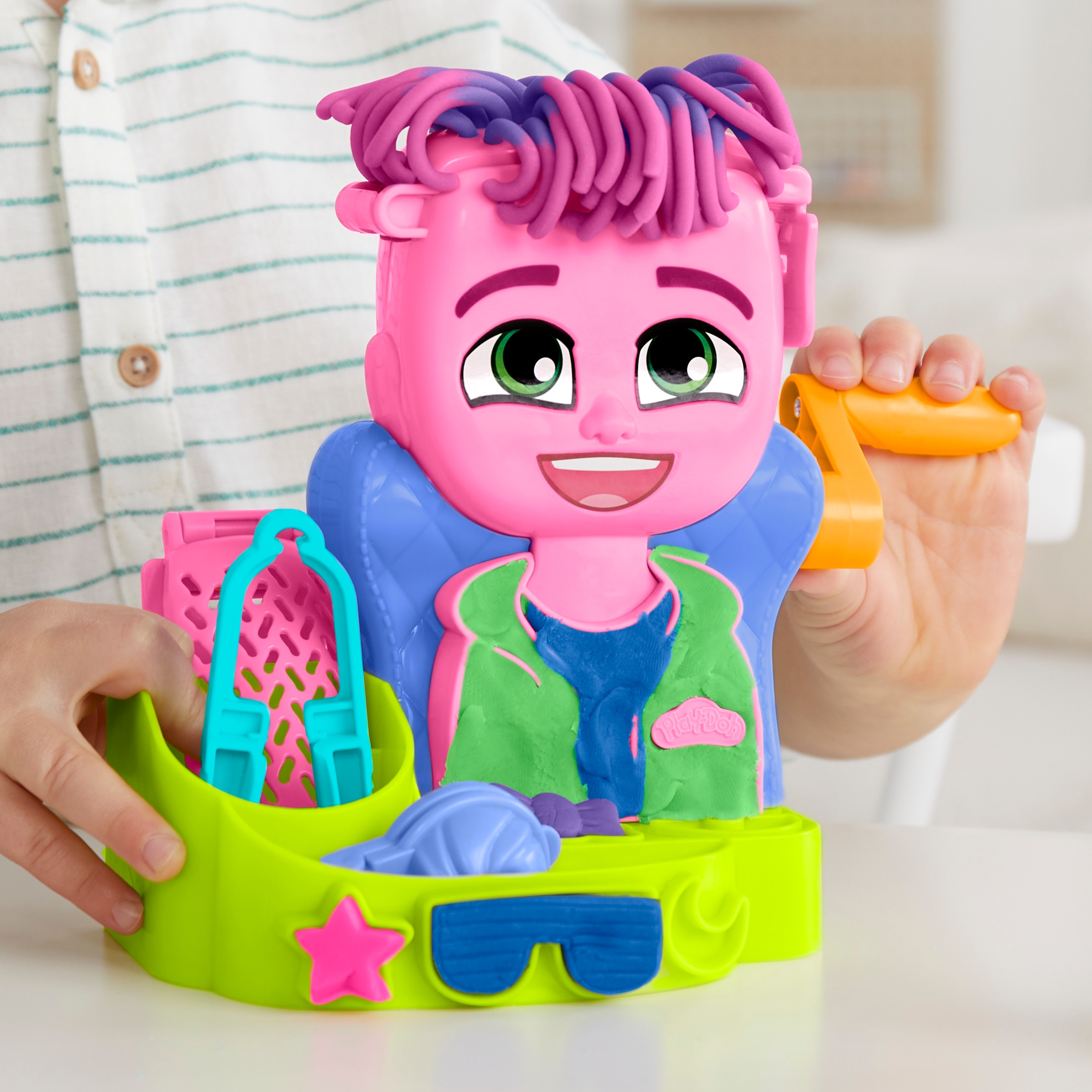 Hasbro Knetform-Set »Play-Doh, Wilder Friseur«