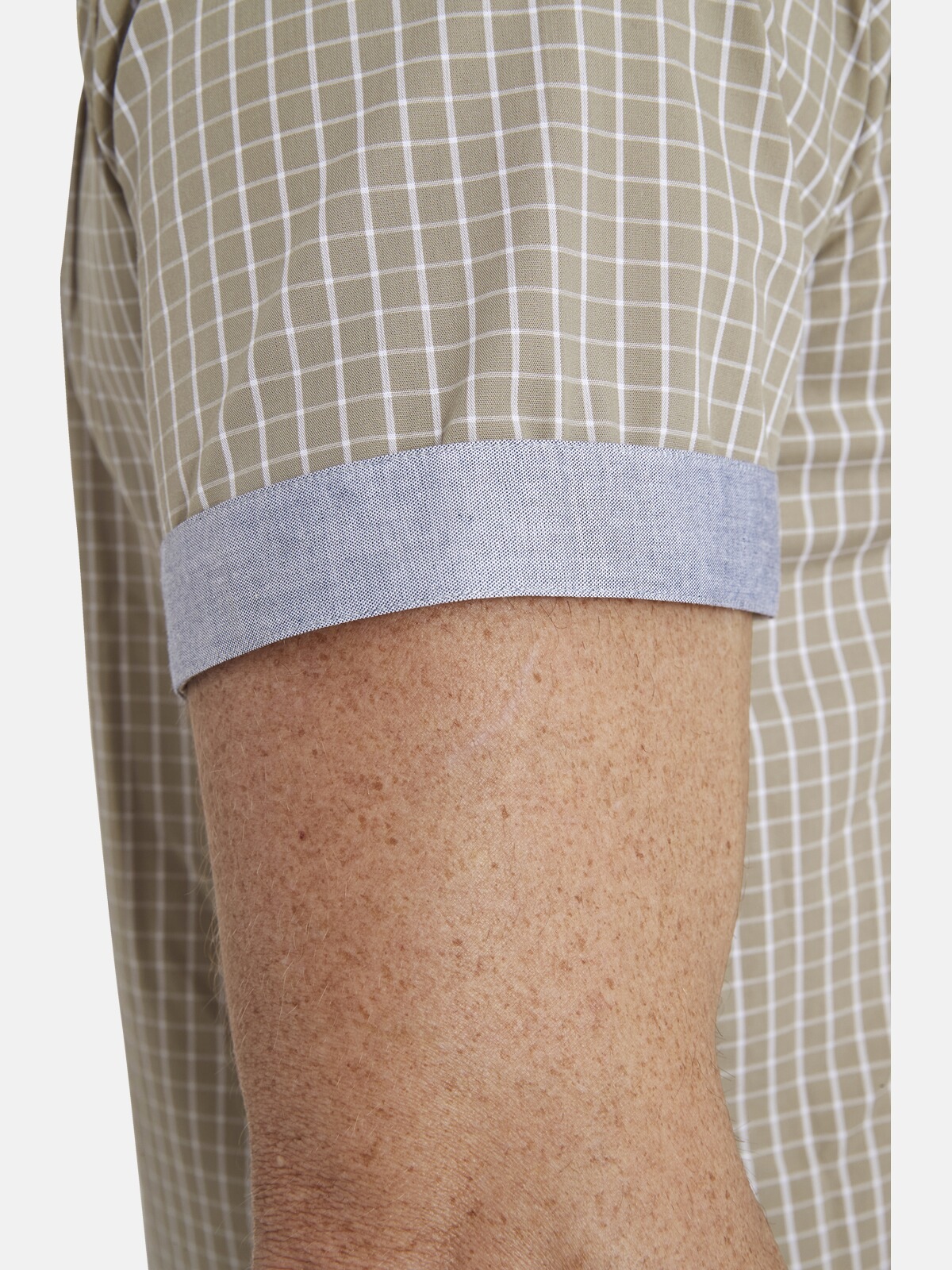 Jan Vanderstorm Karohemd »Kurzarmhemd AJULE«
