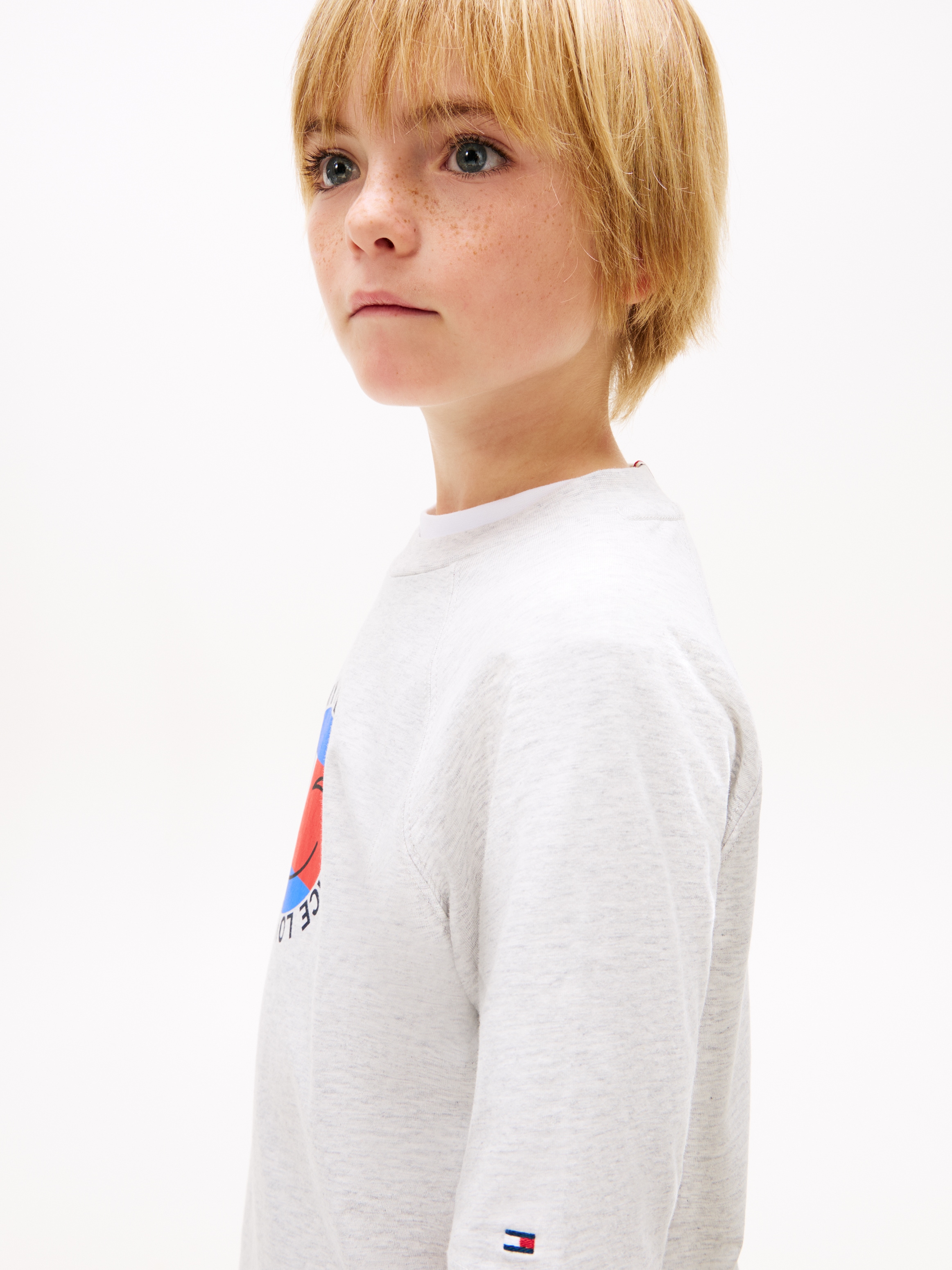 Tommy Hilfiger T-Shirt »FUN FLAG GRAPHIC« Kinder bis 16 Jahre, Druck