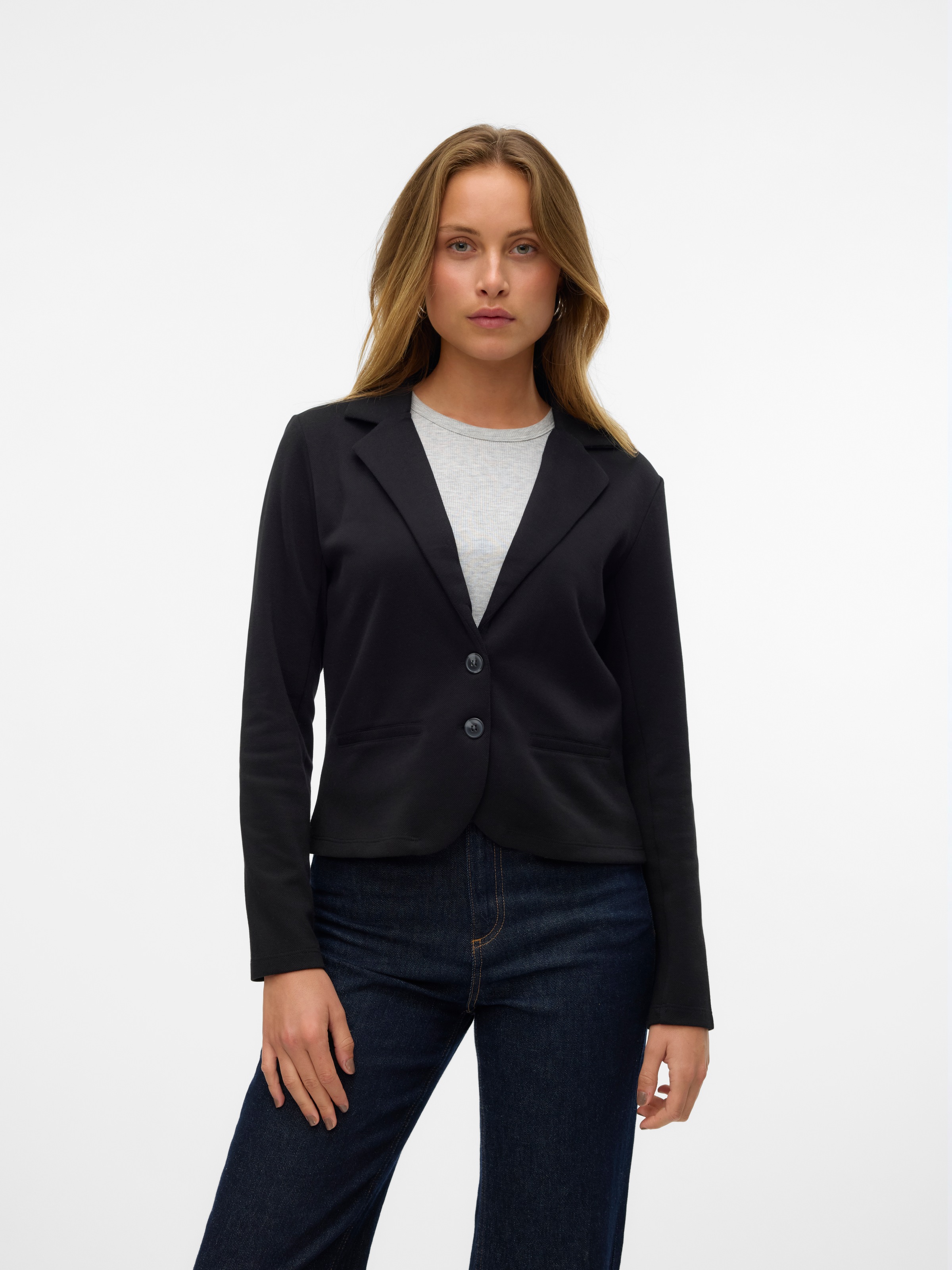 Vero Moda Jerseyblazer »VMEMMA LS BLAZER JRS NOOS«, Einreiher