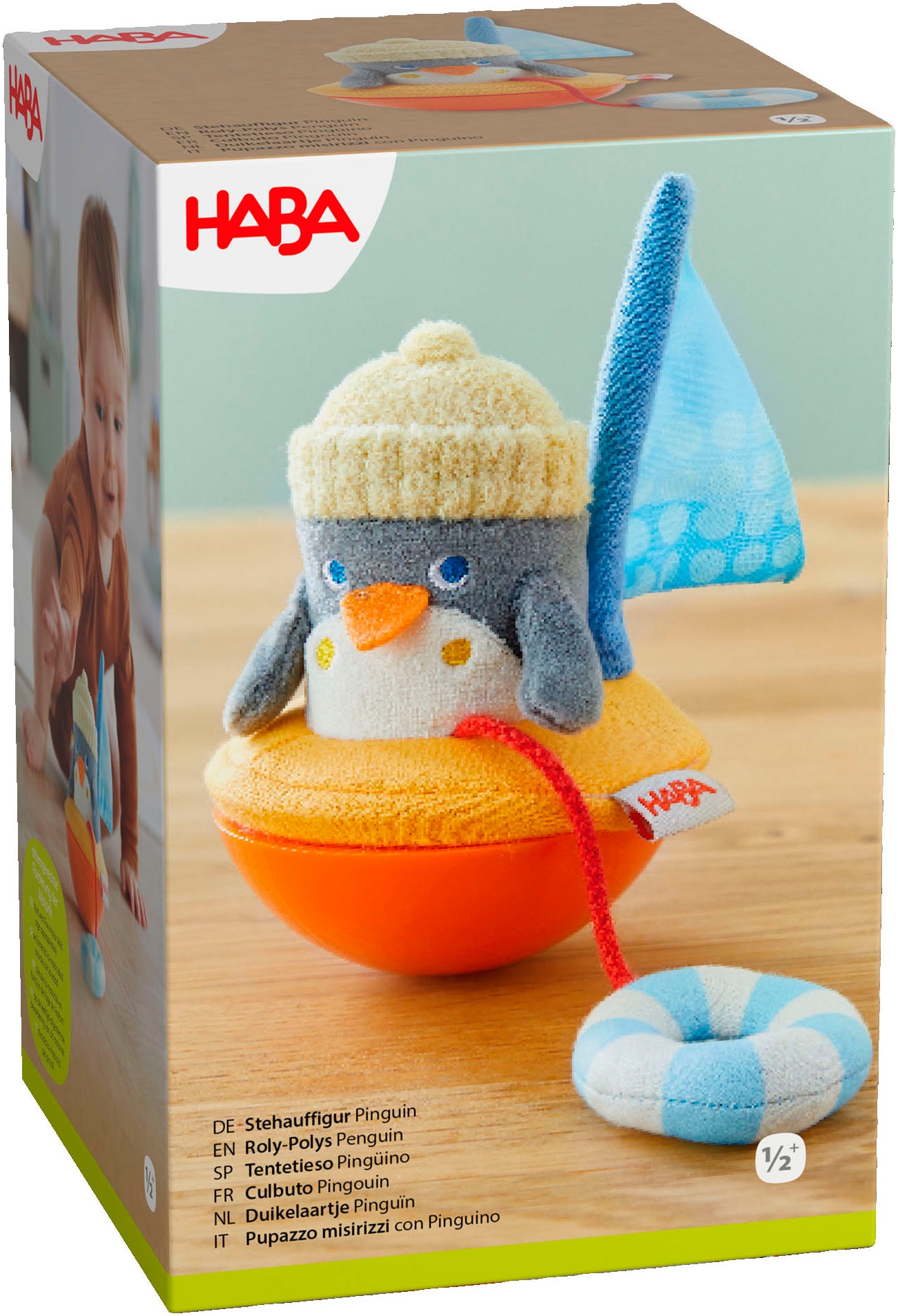 Haba Greifling »Stehauffigur Pinguin«