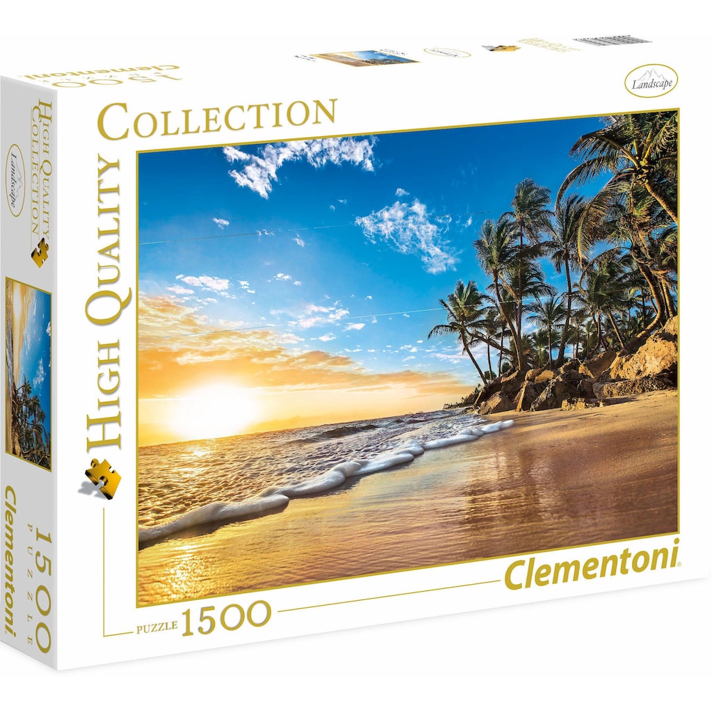 Clementoni® Puzzle »High Quality Collection, Tropischer Sonnenaufgang«, Made in Europe