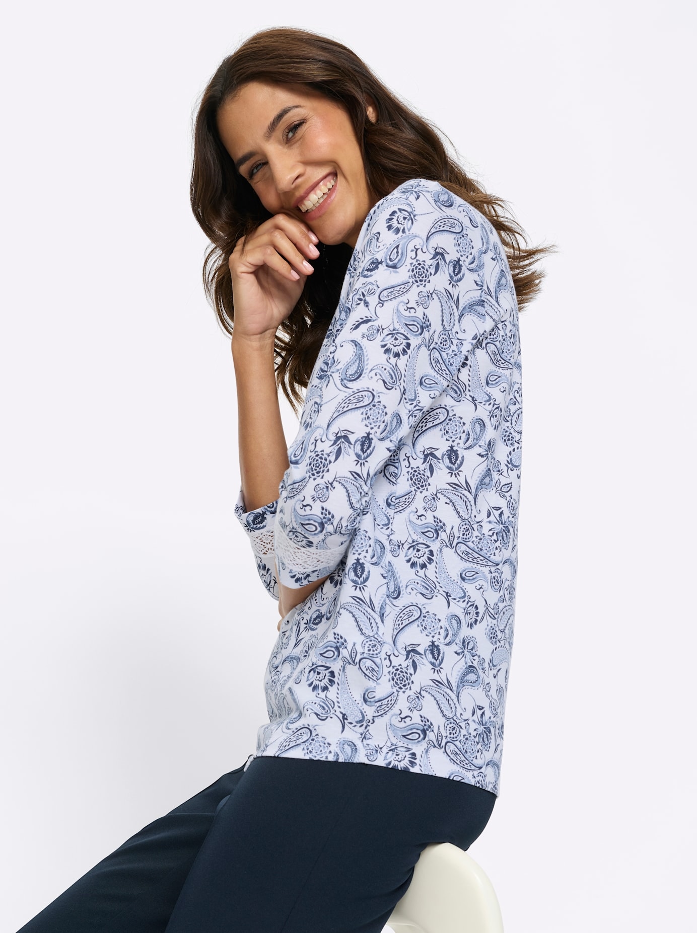 Inspirationen 3/4-Arm-Shirt »3/4-Arm-Shirt« 1 tlg.