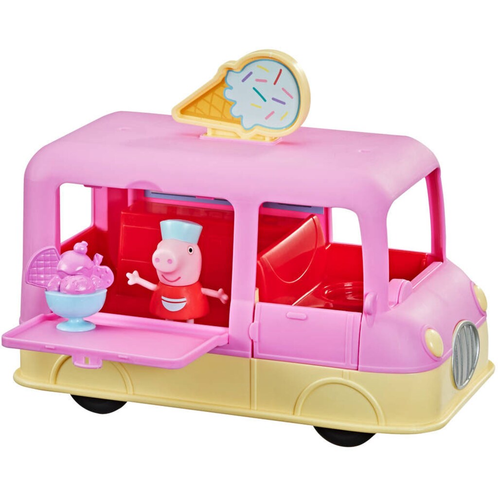 Hasbro Spielwelt »Peppa Pig, Peppas Eiswagen«, mit Soundeffekten
