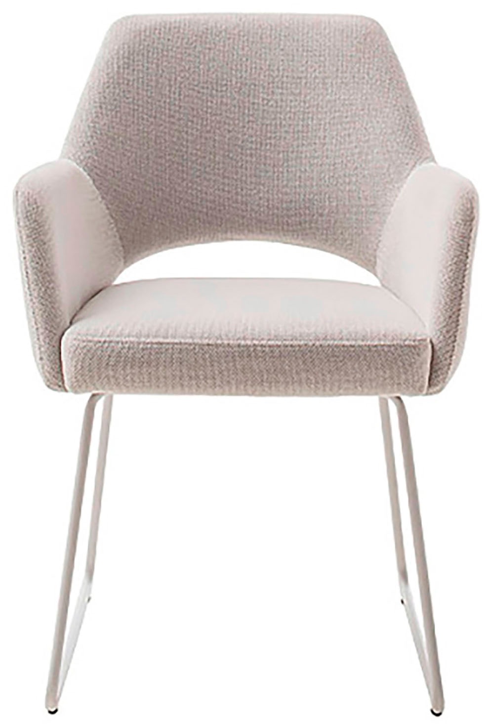 MCA furniture 4-Fußstuhl »BEVERLY«, (Set), 2 St., Chenilleoptik, Esszimmerstuhl,Chenilleoptik,360°drehbar,Sitzhöhe 49cm,belastbar 120kg