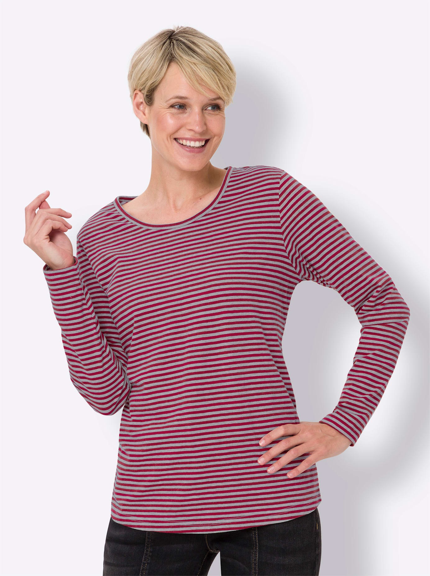 Classic Basics Langarmshirt »Ringelshirt«, (1 tlg.)