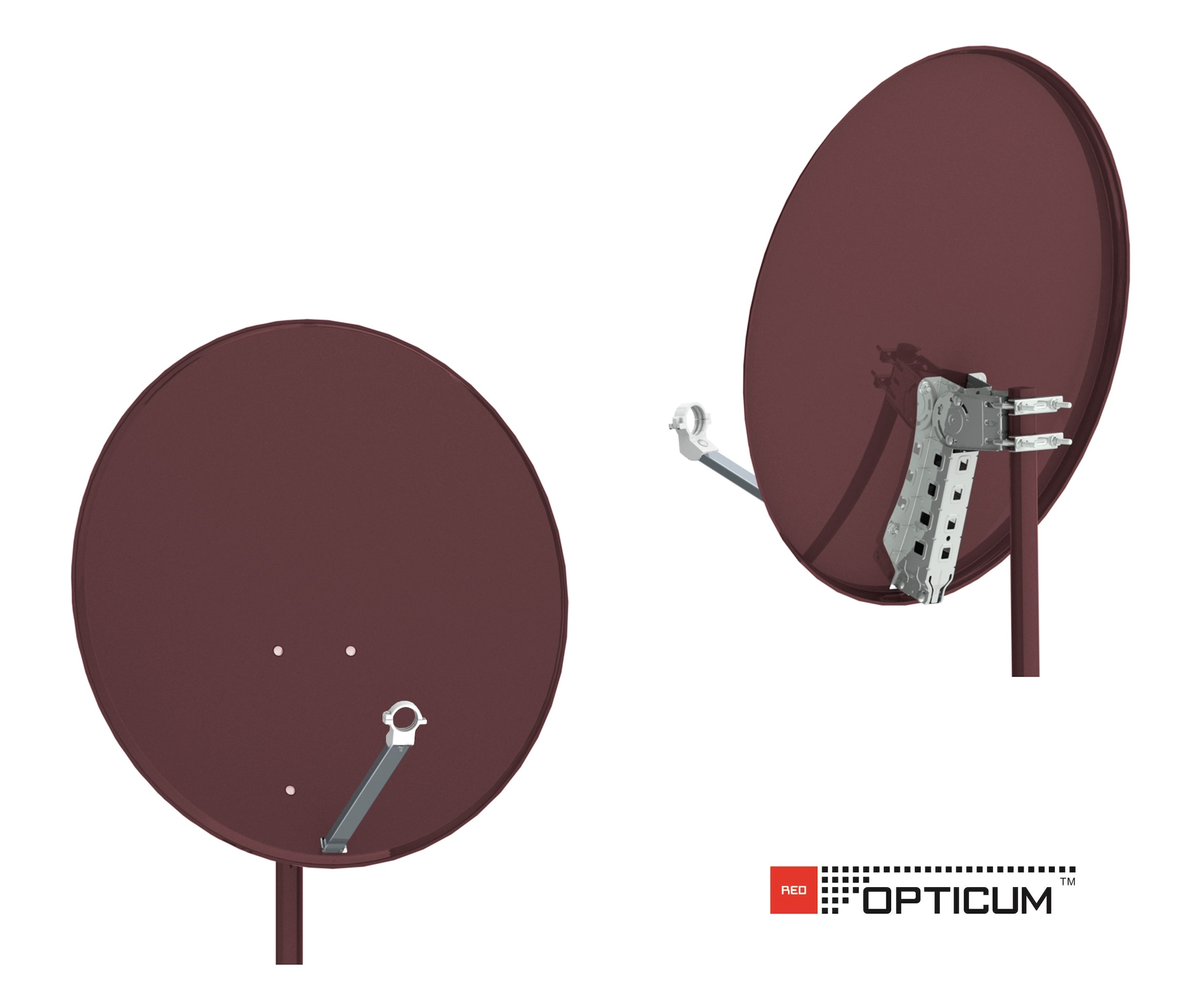 X80 Stahl Sat-Spiegel